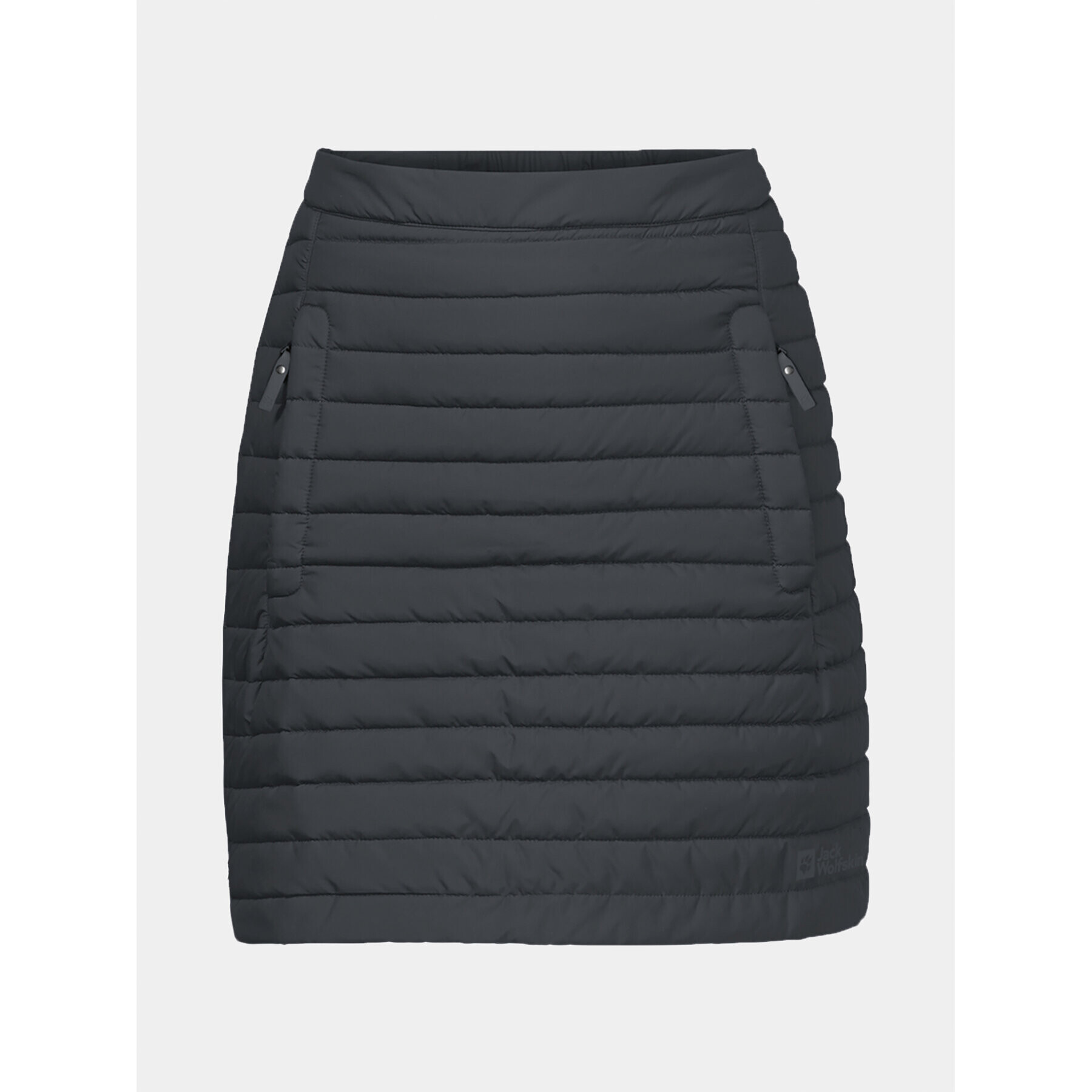 Jack Wolfskin Мини пола Iceguard Skirt 1503093 Черен Slim Fit - Pepit.bg