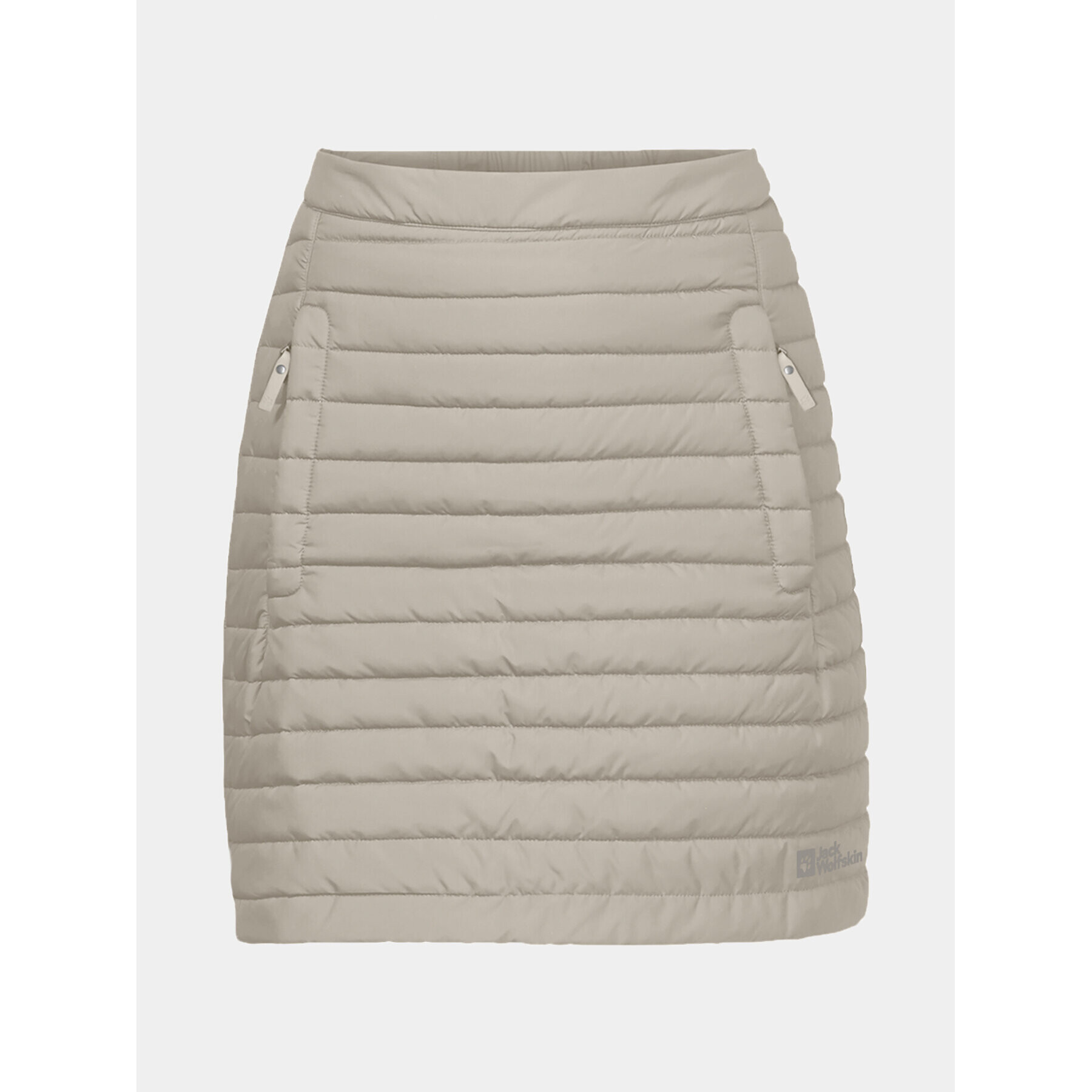 Jack Wolfskin Мини пола Iceguard Skirt 1503093 Сив Slim Fit - Pepit.bg