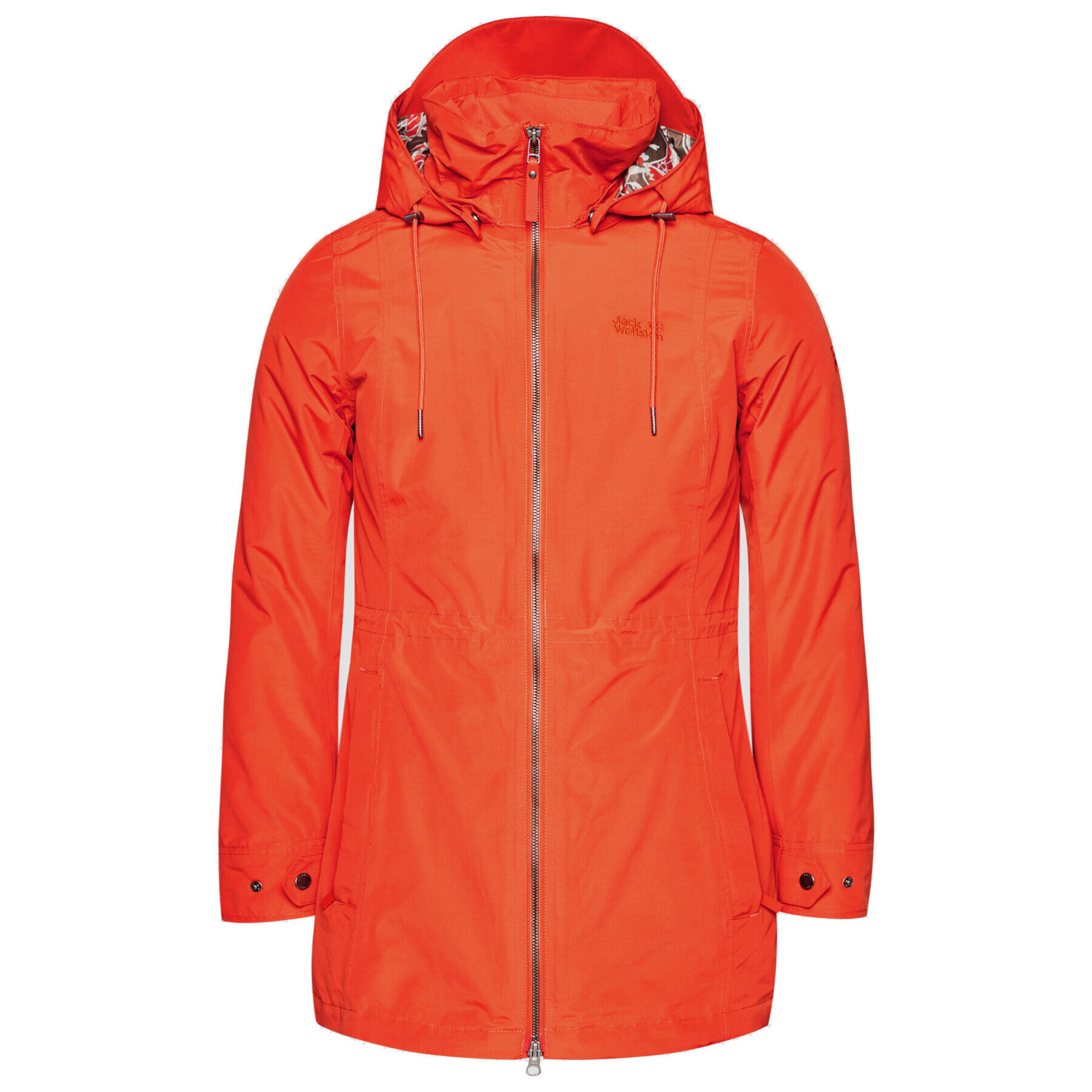 Jack Wolfskin Outdoor яке Wildwood 1113701 Оранжев Regular Fit - Pepit.bg