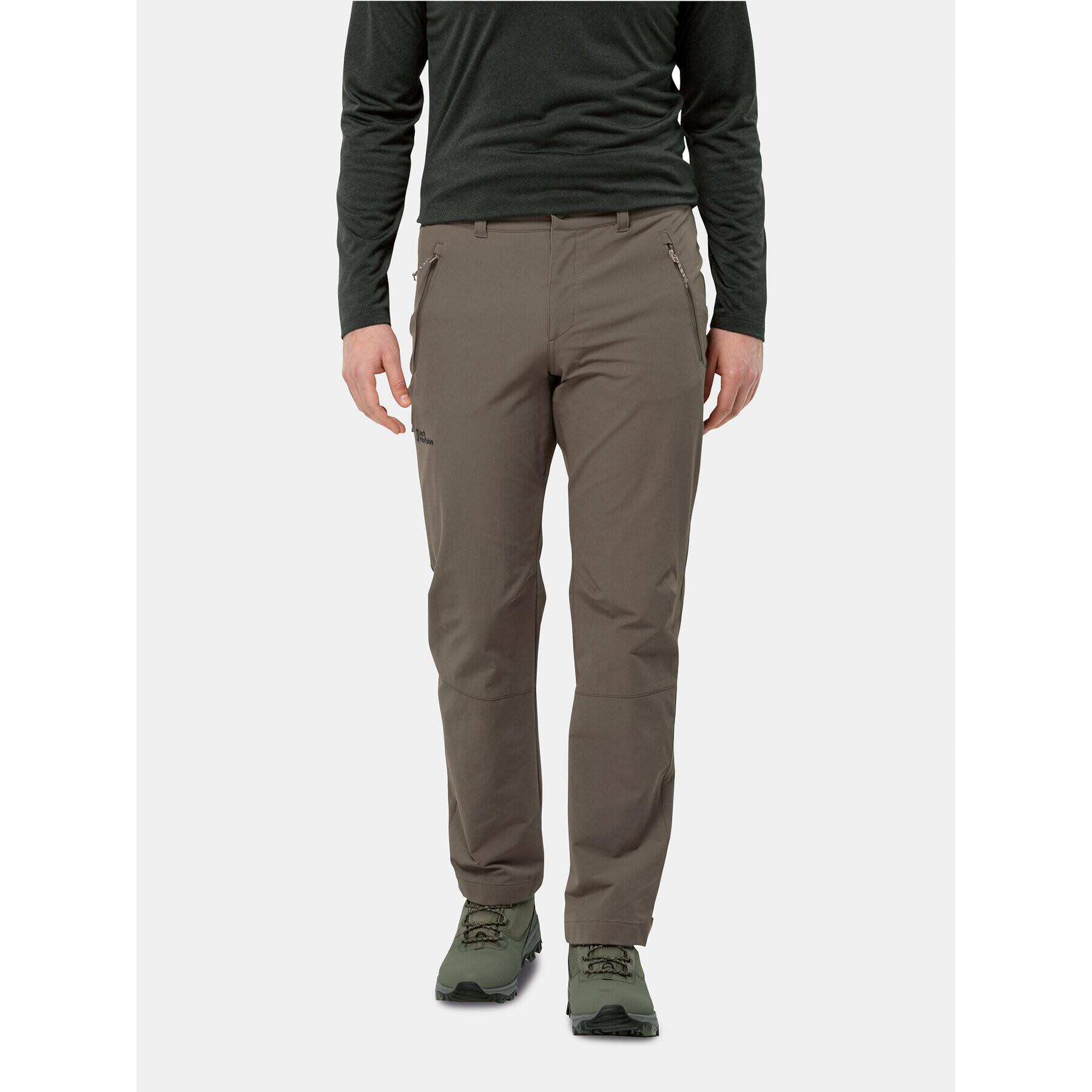 Jack Wolfskin Outdoor панталони Activate Xt Pants 1503755 Кафяв Regular Fit - Pepit.bg