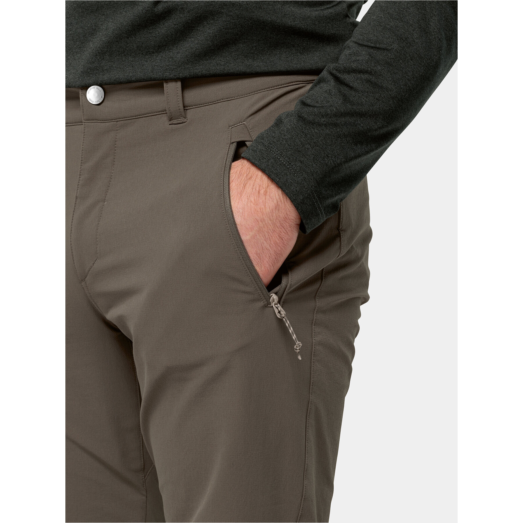 Jack Wolfskin Outdoor панталони Activate Xt Pants 1503755 Кафяв Regular Fit - Pepit.bg