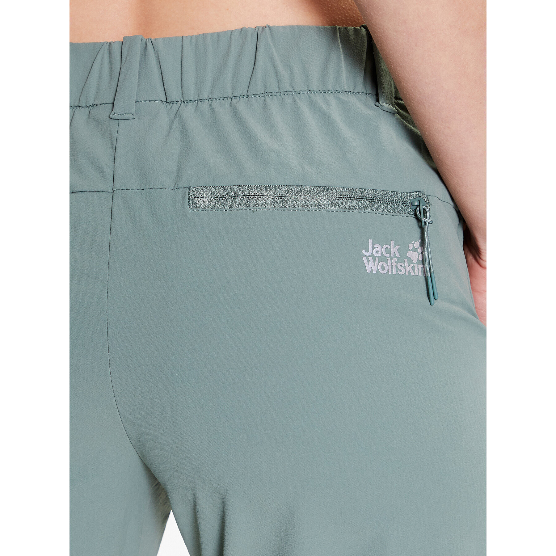 Jack Wolfskin Outdoor панталони Pack & Go 1507381 Зелен Regular Fit - Pepit.bg