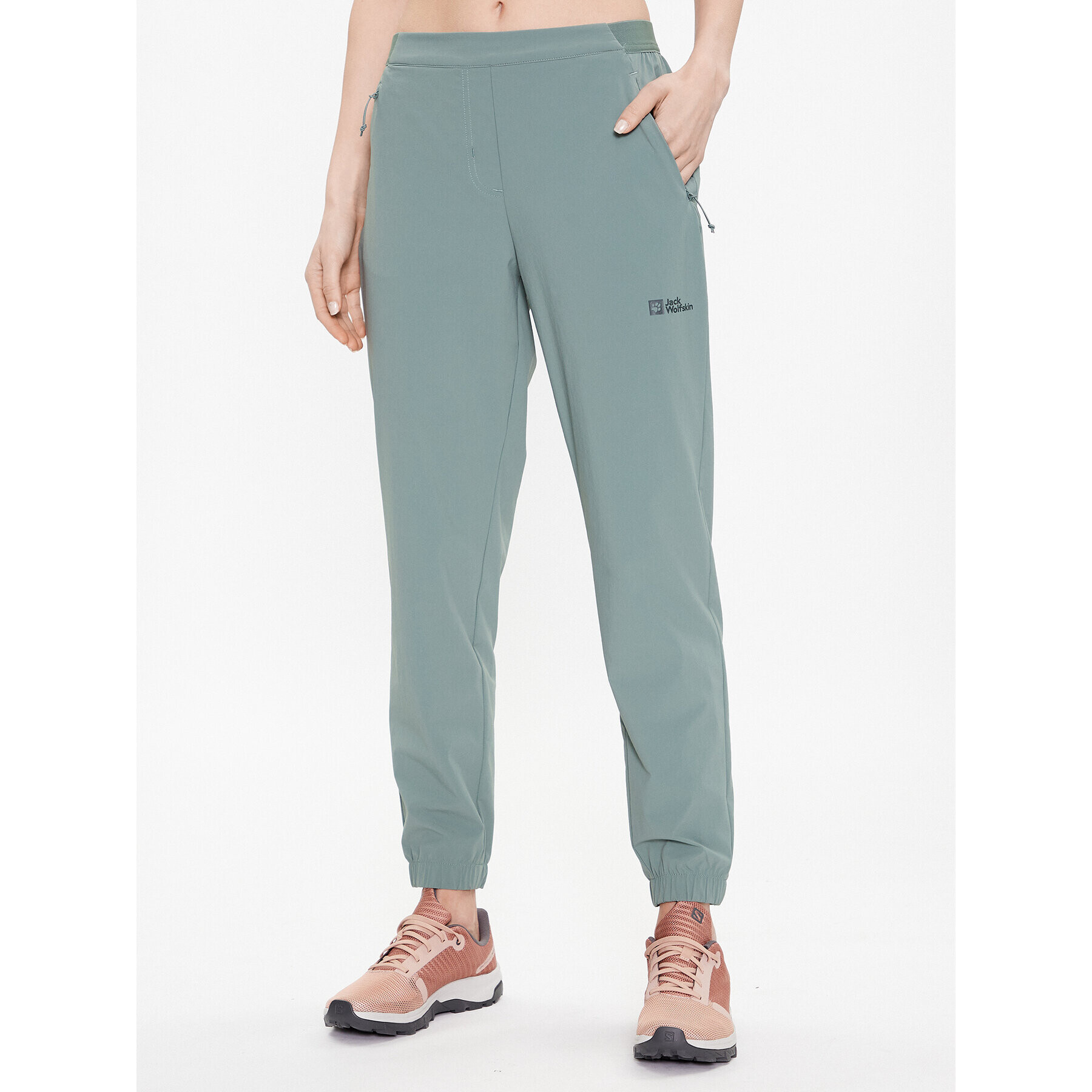 Jack Wolfskin Outdoor панталони Prelight 1508111 Сив Regular Fit - Pepit.bg