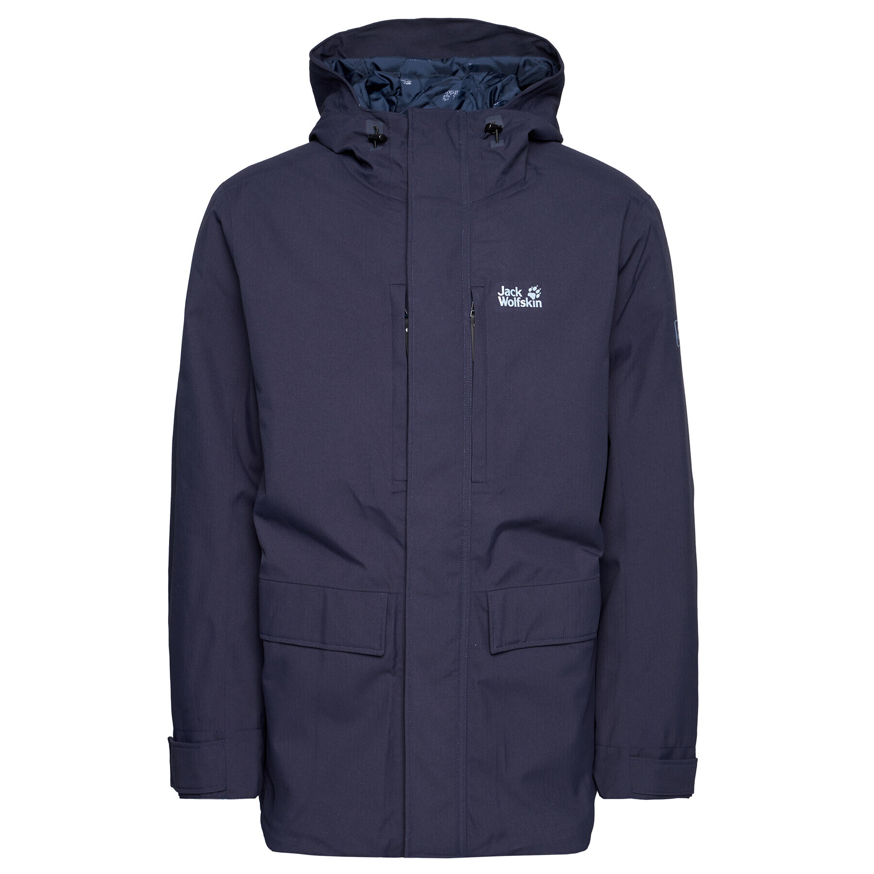 Jack Wolfskin Outdoor яке West Coast 1110811 Тъмносин Regular Fit - Pepit.bg