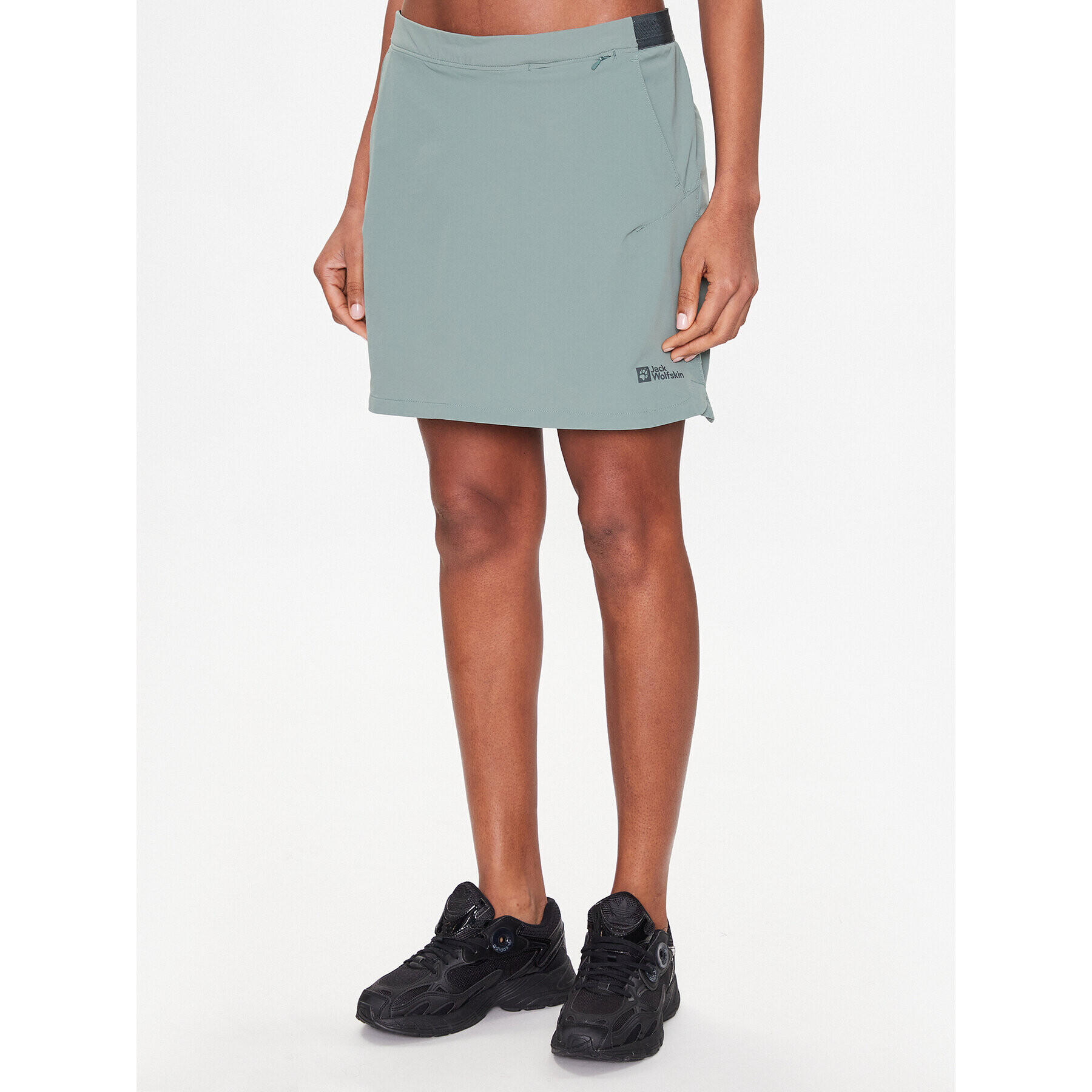 Jack Wolfskin Пола тип трапец Hilltop 1505472 Зелен Regular Fit - Pepit.bg