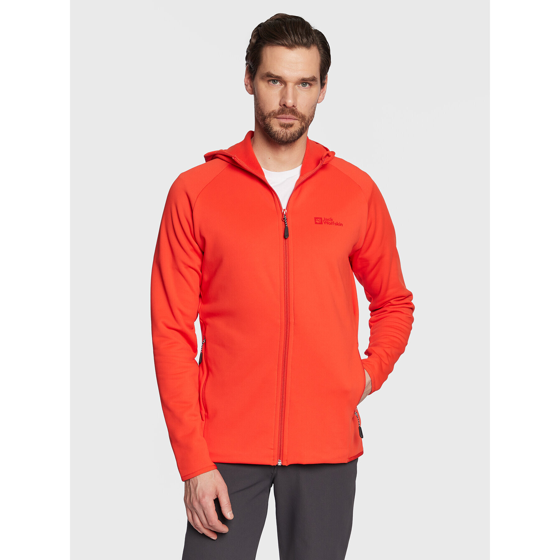 Jack Wolfskin Полар Baiselberg 1710541 Червен Regular Fit - Pepit.bg