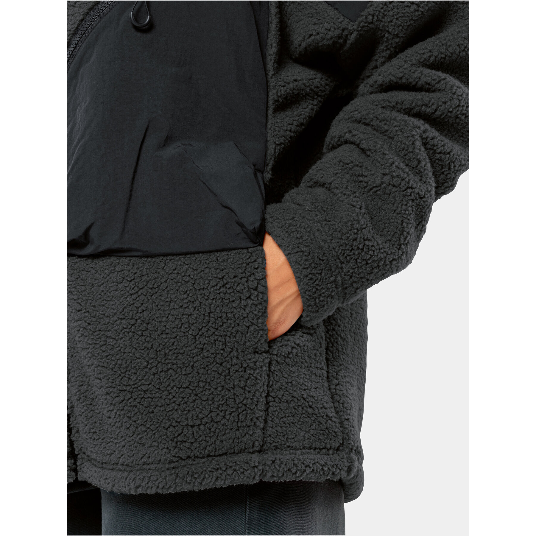 Jack Wolfskin Полар Maarweg Jkt 1711241 Сив Regular Fit - Pepit.bg