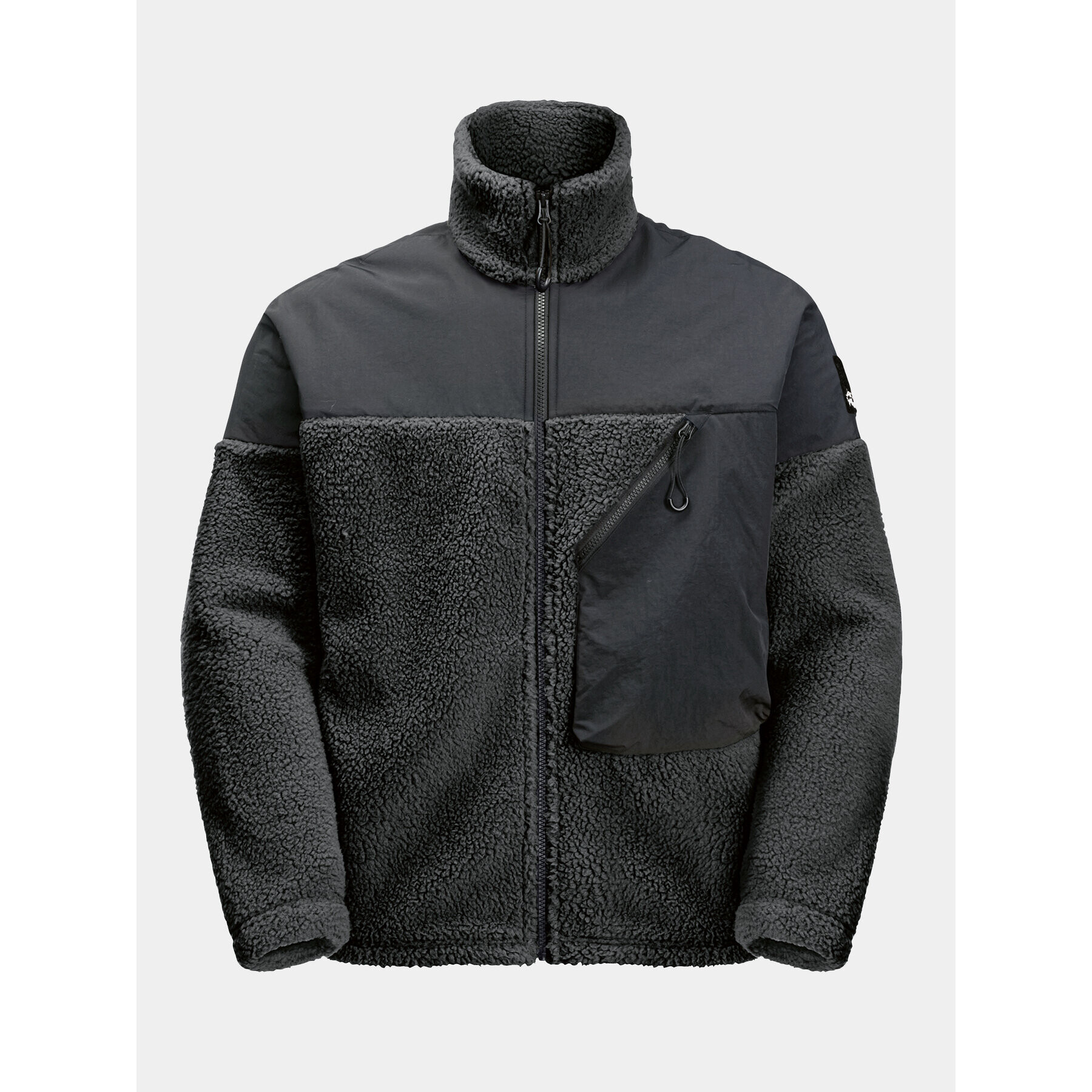 Jack Wolfskin Полар Maarweg Jkt 1711241 Сив Regular Fit - Pepit.bg