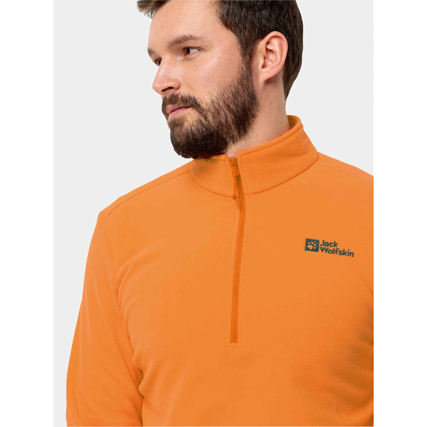 Jack Wolfskin Полар Taunus Hz 1709522 Оранжев Regular Fit - Pepit.bg