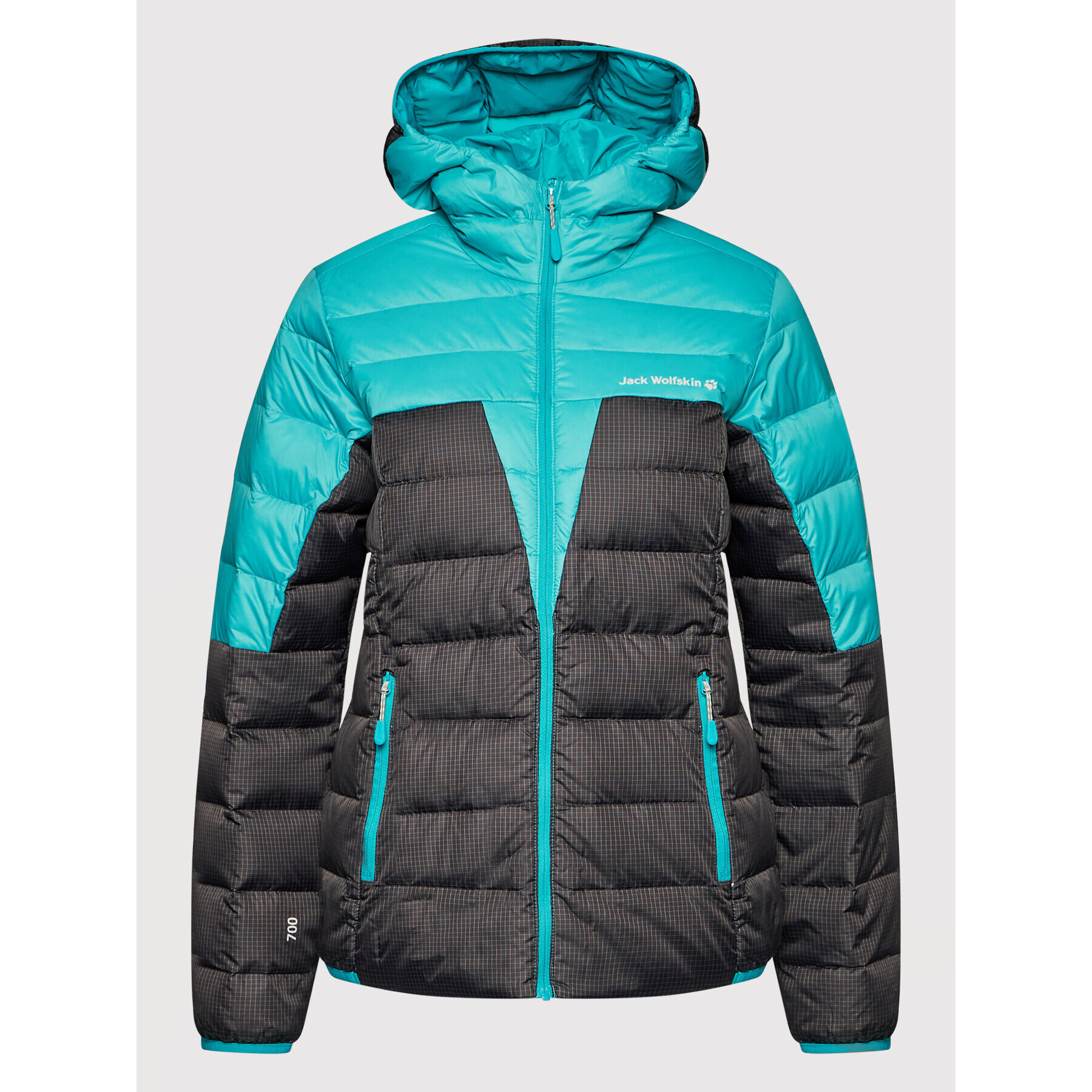 Jack Wolfskin Пухено яке Dna Tundra 1206641 Черен Regular Fit - Pepit.bg