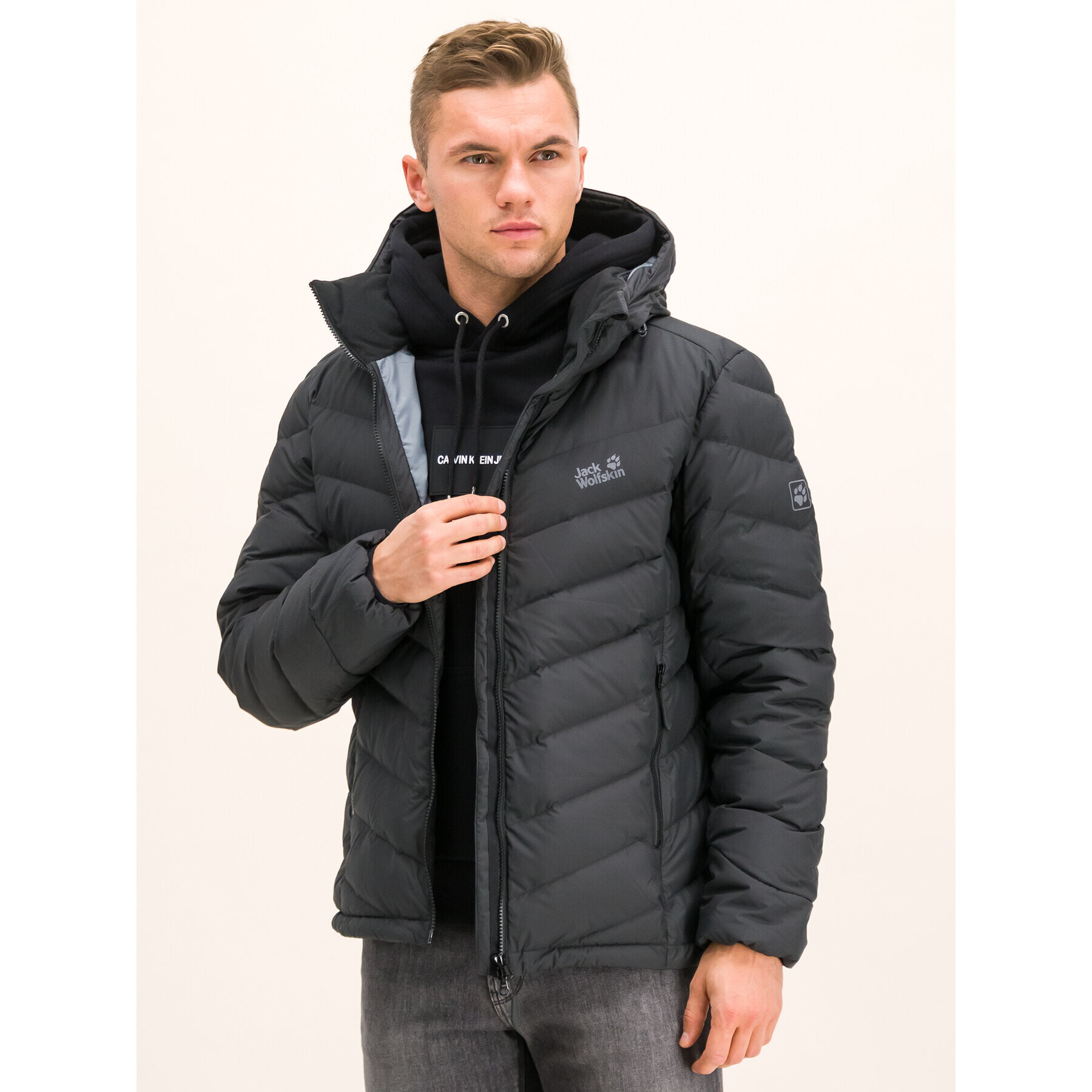 Jack Wolfskin Пухено яке Fairmont 1203591-6000 Черен Regular Fit - Pepit.bg