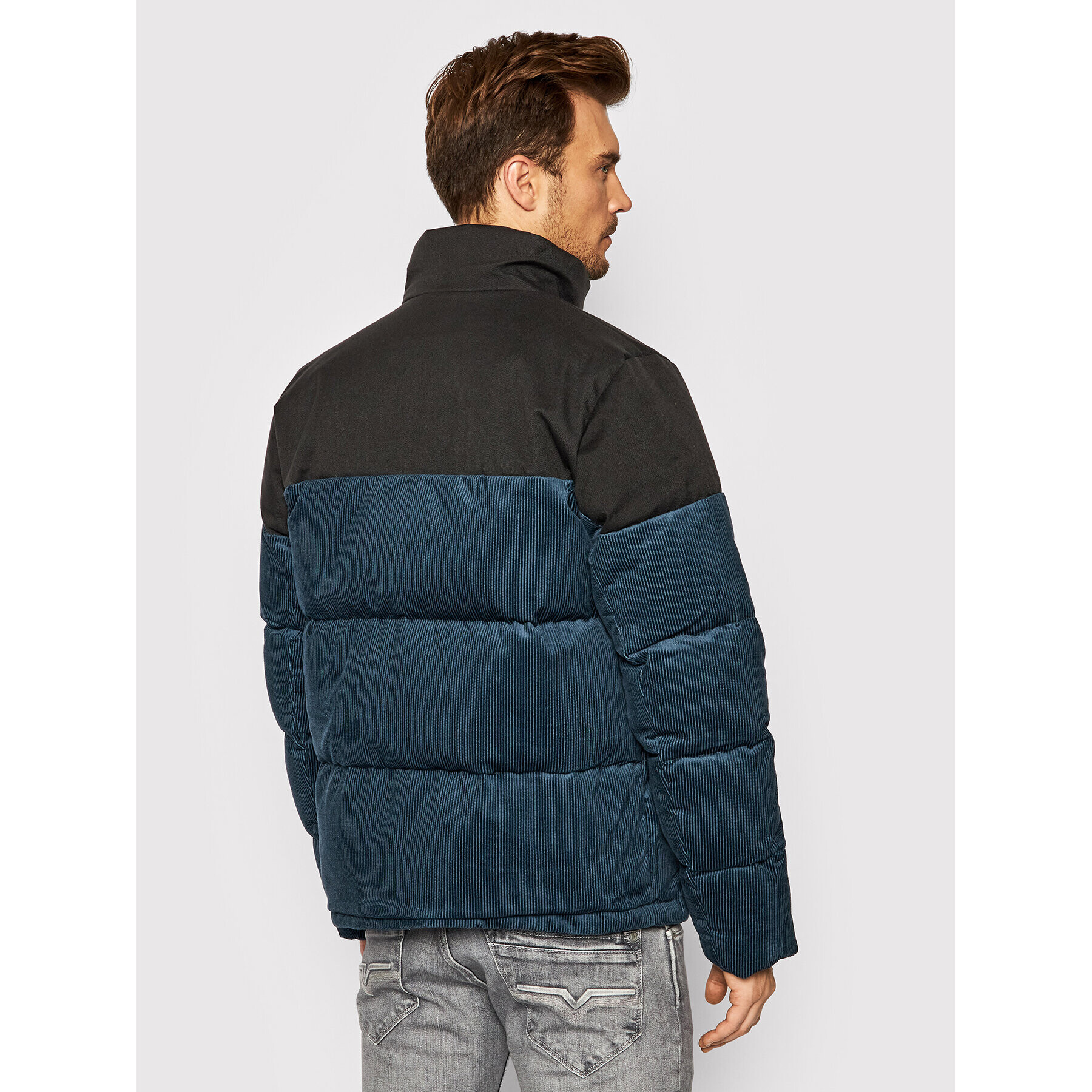 Jack Wolfskin Пухено яке Nature 1206331 Тъмносин Regular Fit - Pepit.bg