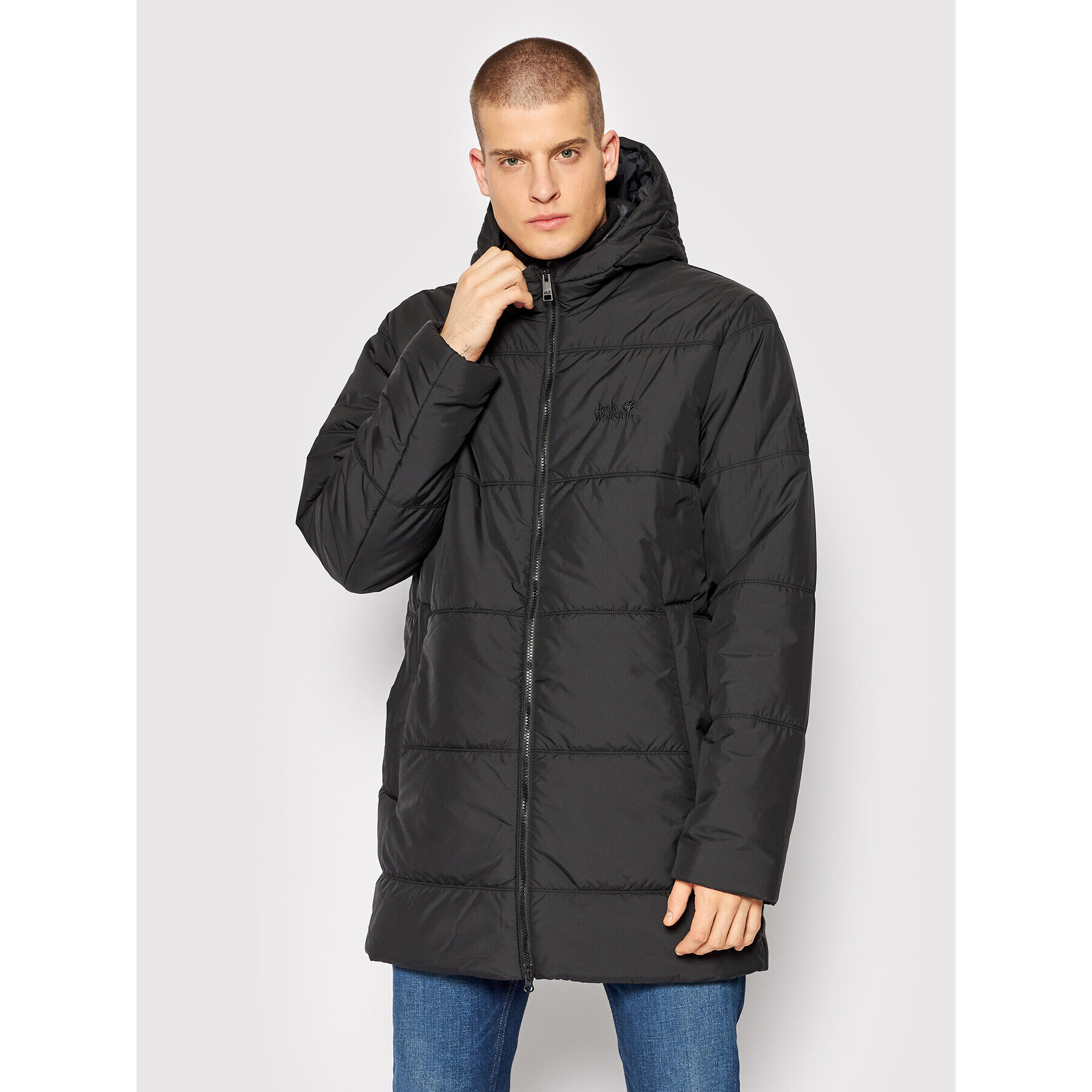 Jack Wolfskin Пухено яке North York 1206381 Черен Regular Fit - Pepit.bg