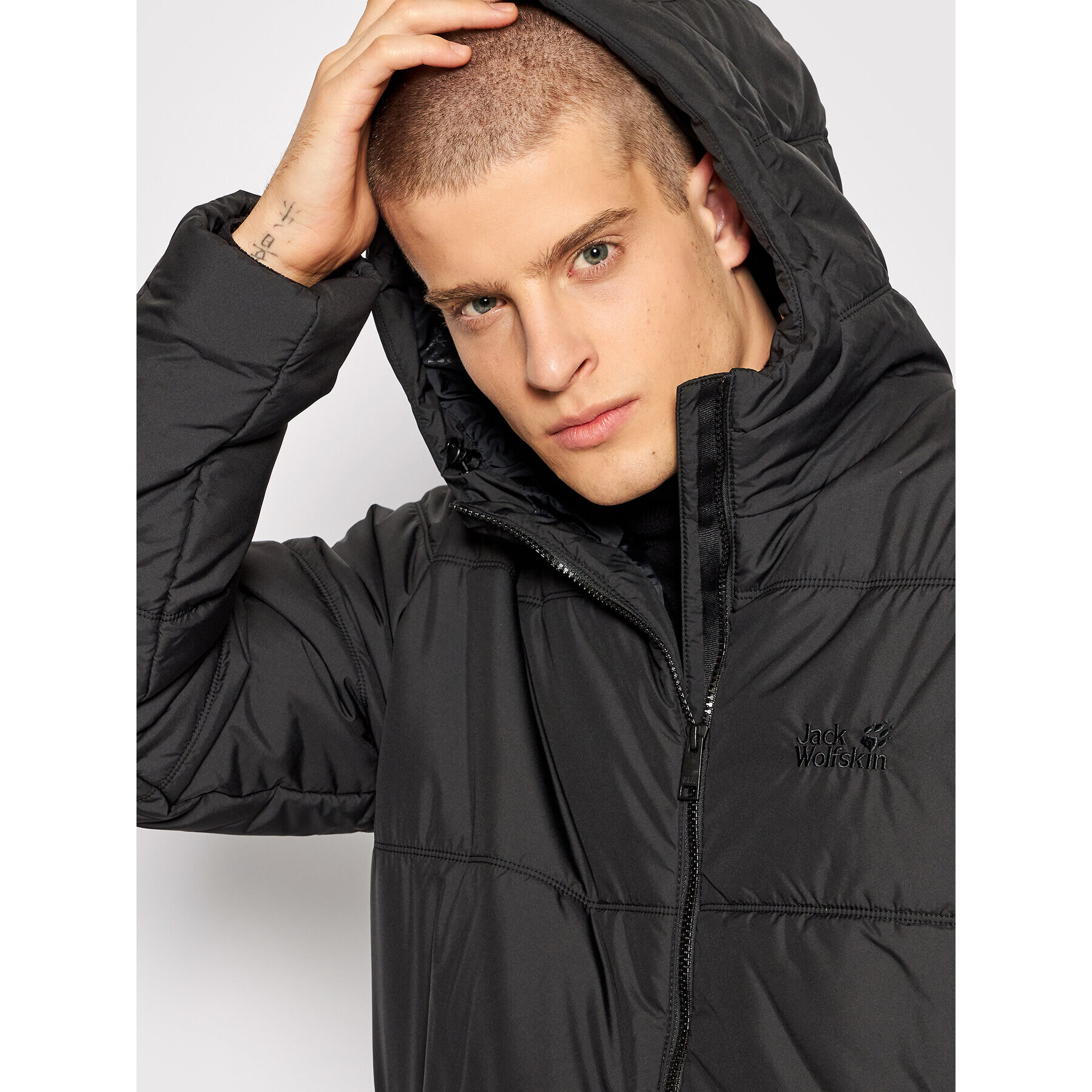 Jack Wolfskin Пухено яке North York 1206381 Черен Regular Fit - Pepit.bg