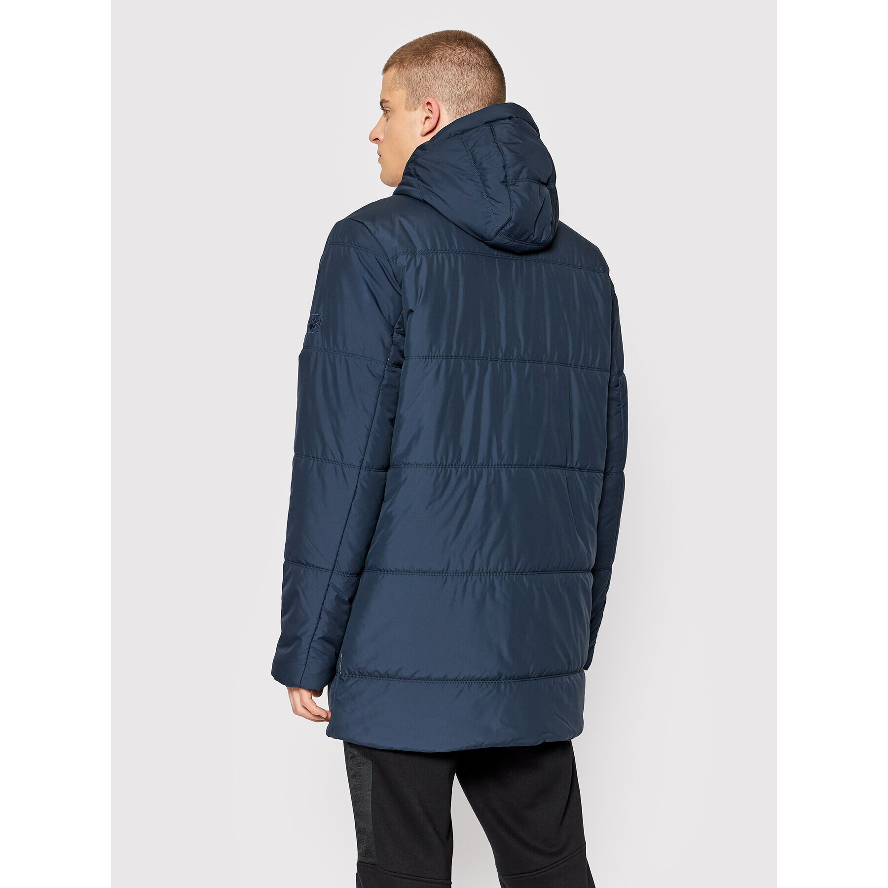 Jack Wolfskin Пухено яке North York 1206381 Тъмносин Regular Fit - Pepit.bg