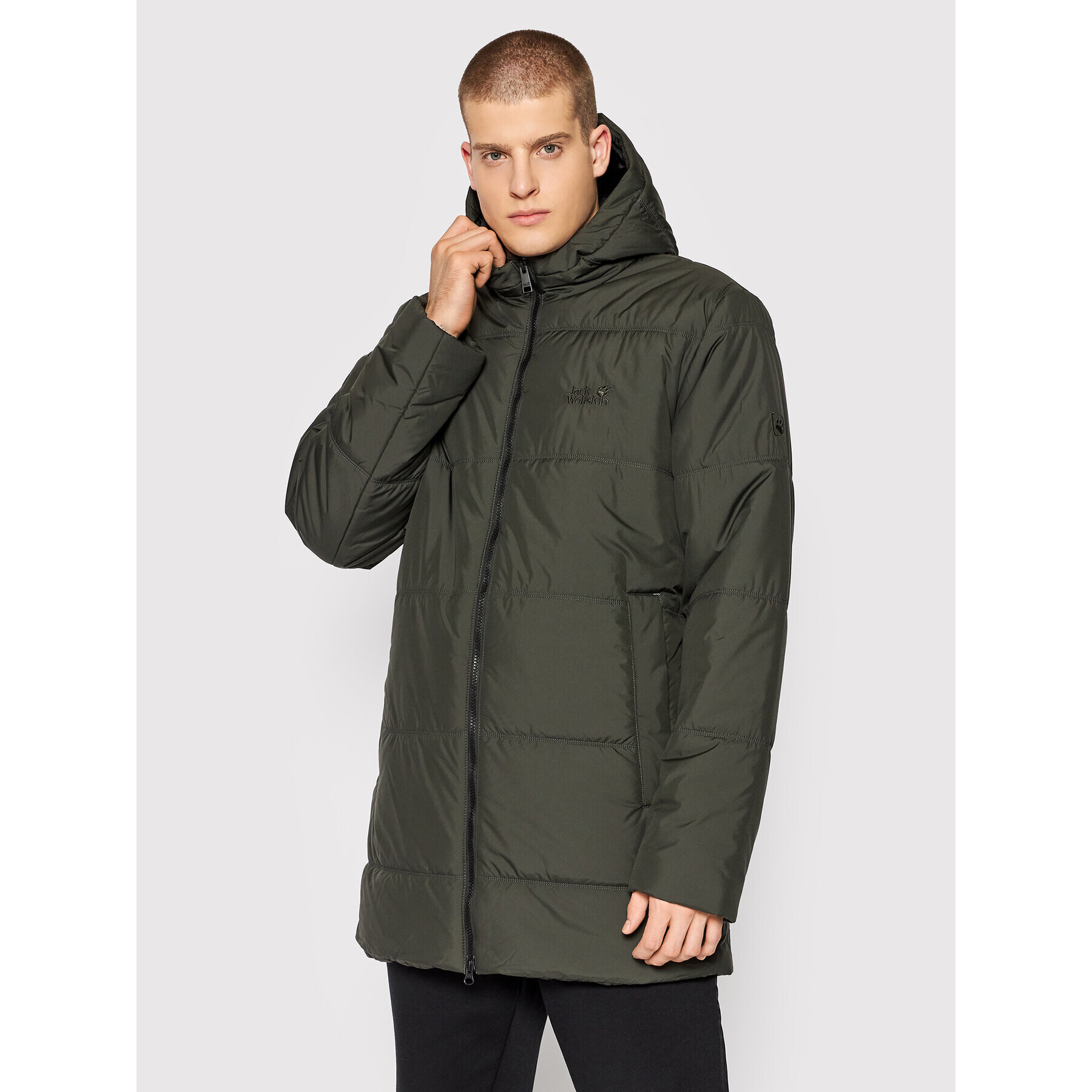 Jack Wolfskin Пухено яке North York 1206381 Зелен Regular Fit - Pepit.bg