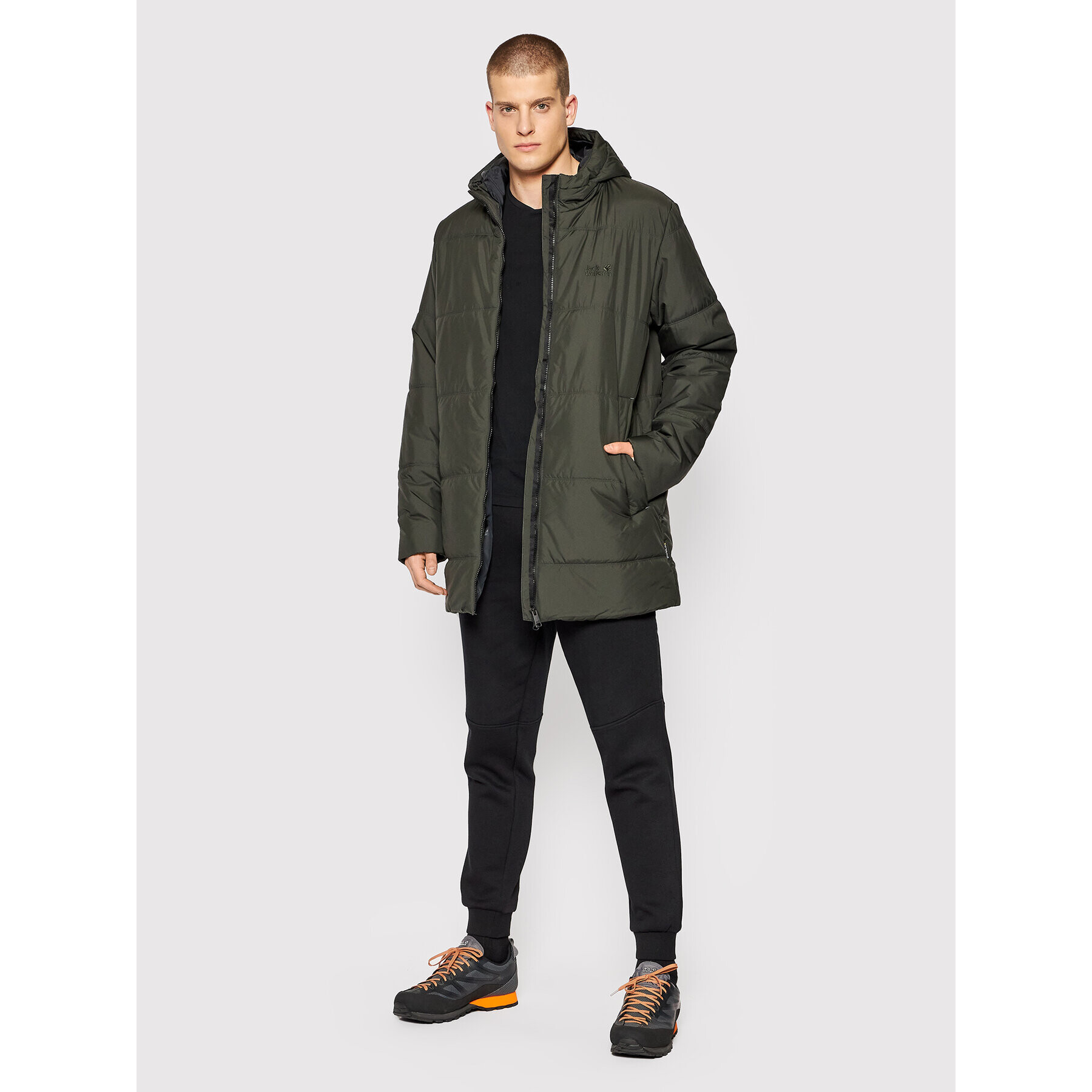 Jack Wolfskin Пухено яке North York 1206381 Зелен Regular Fit - Pepit.bg