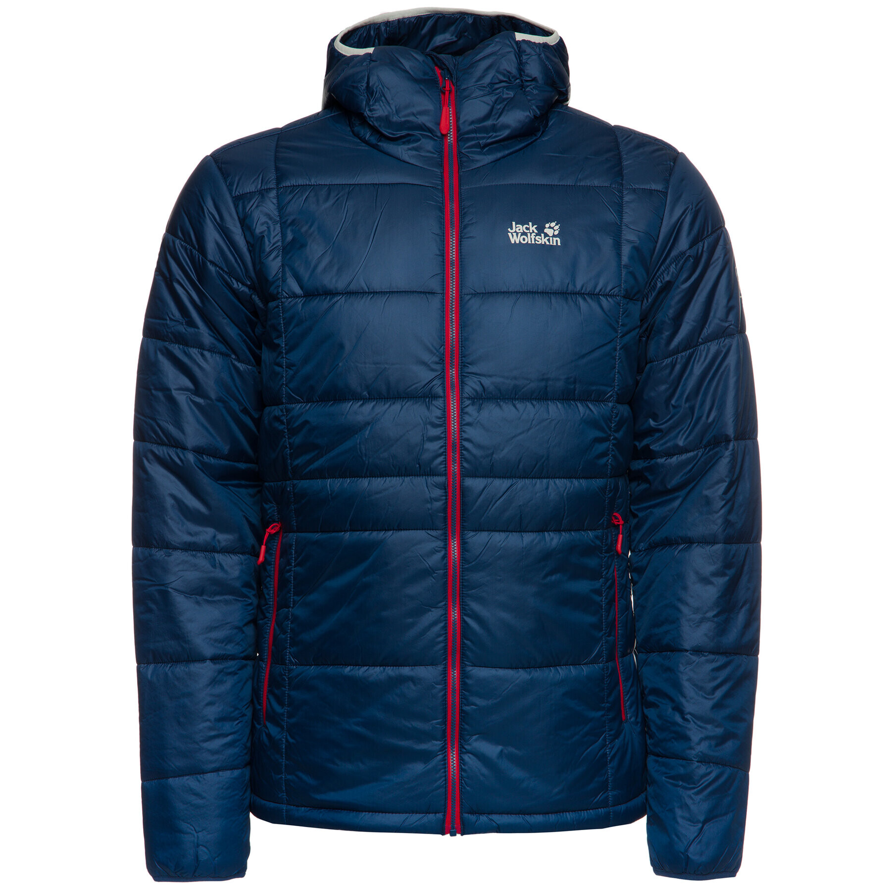 Jack Wolfskin Пухено яке Argon Hoody 1204871-1024 Тъмносин Regular Fit - Pepit.bg