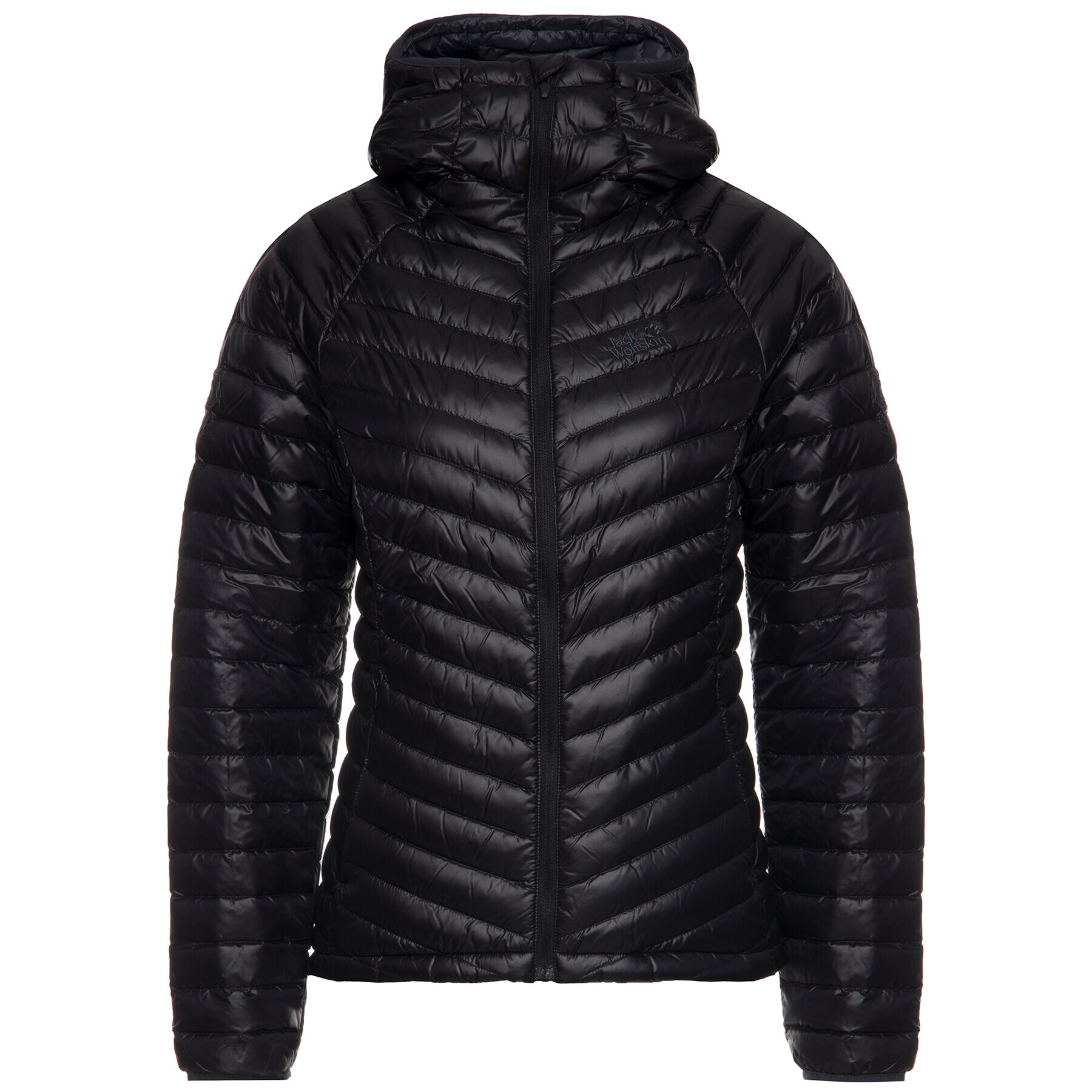 Jack Wolfskin Пухено яке Atmosphere 1204431-6000 Черен Regular Fit - Pepit.bg