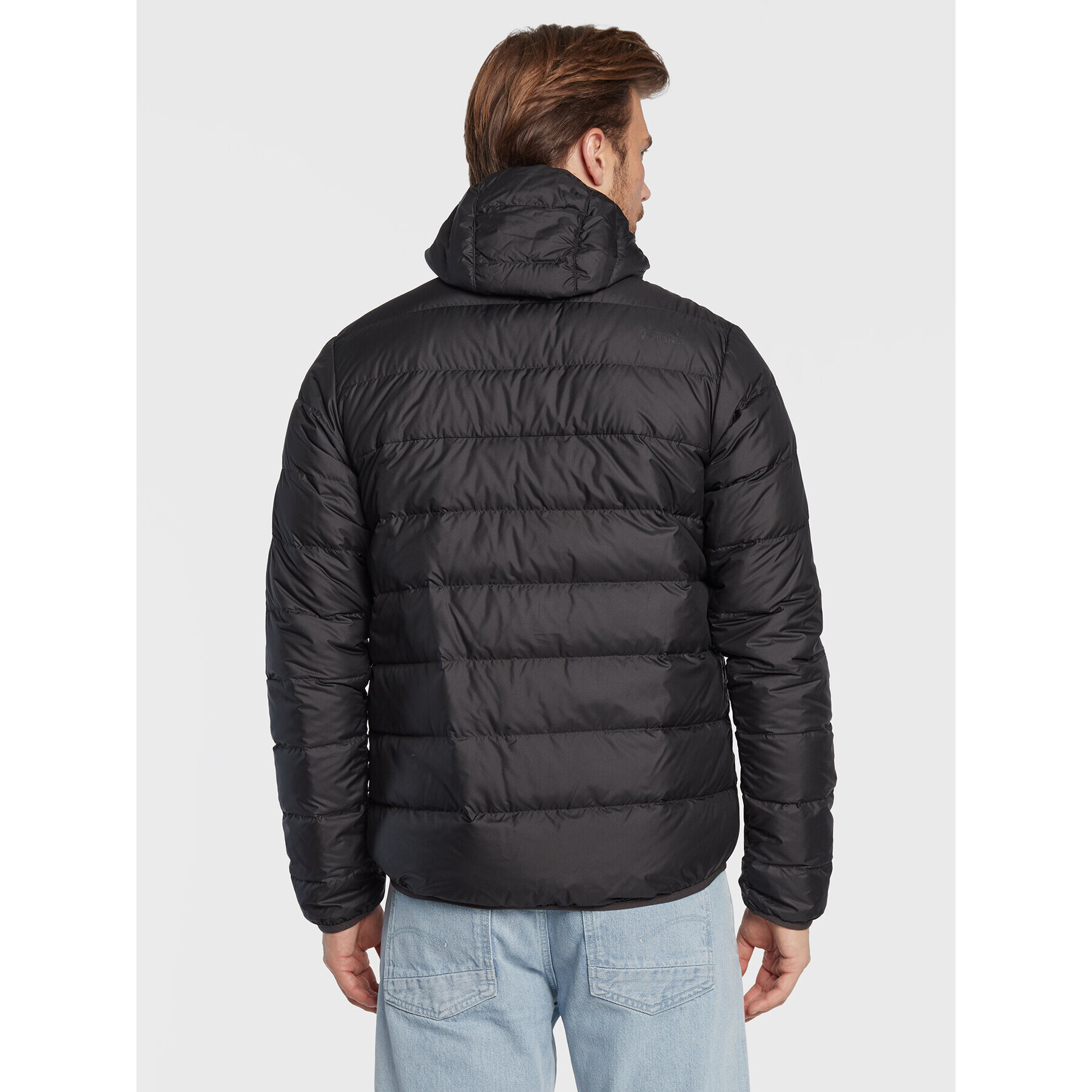 Jack Wolfskin Пухено яке Helium 1200573 Черен Regular Fit - Pepit.bg
