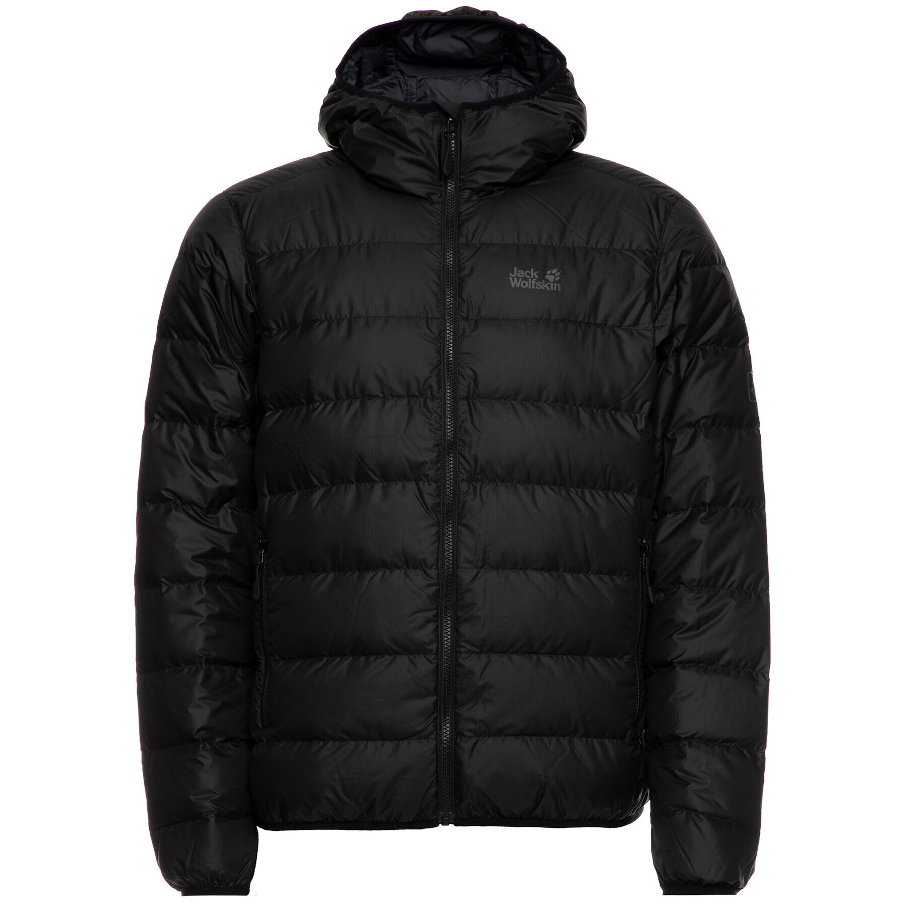 Jack Wolfskin Пухено яке Helium 1200573 Черен Regular Fit - Pepit.bg