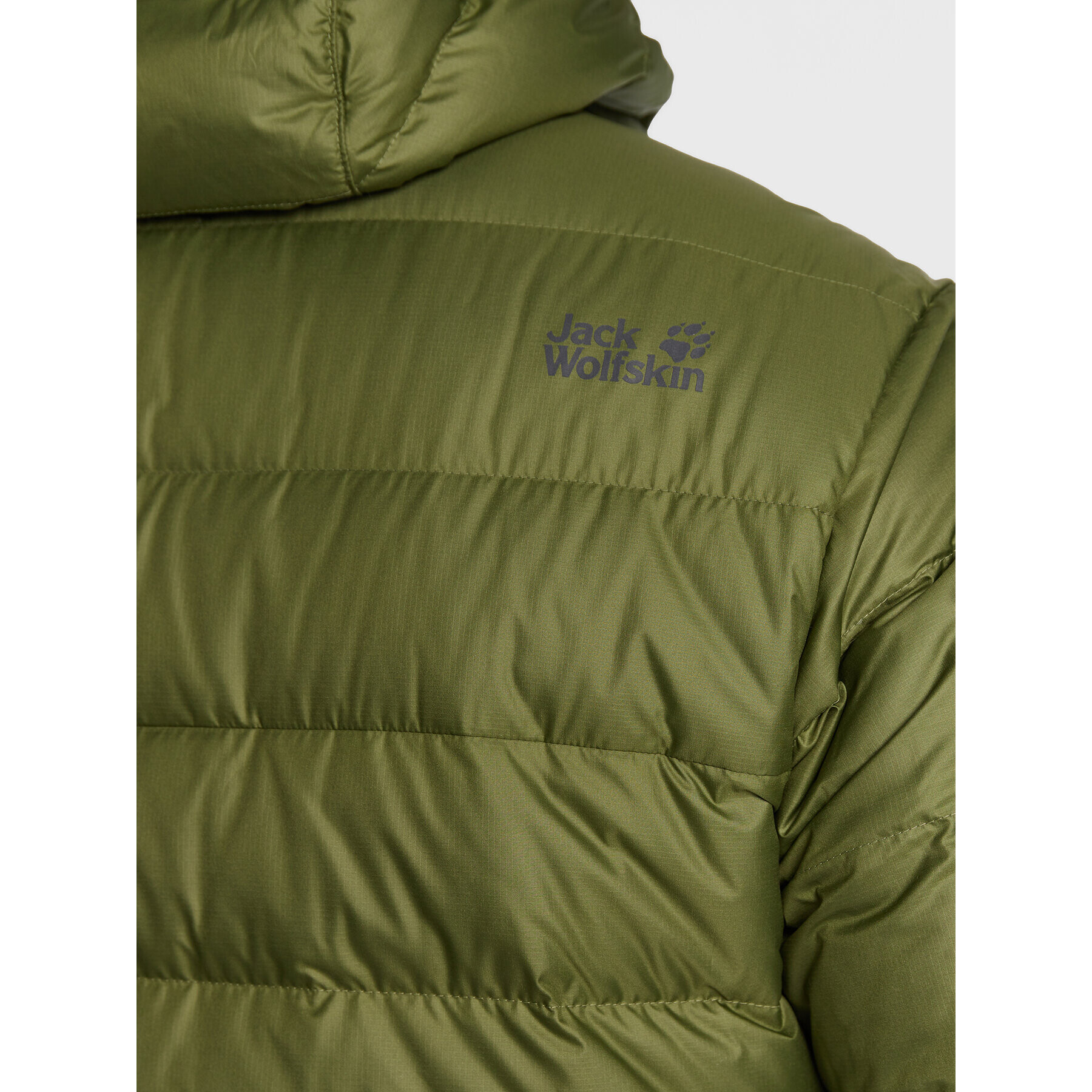 Jack Wolfskin Пухено яке Helium 1200573 Зелен Regular Fit - Pepit.bg
