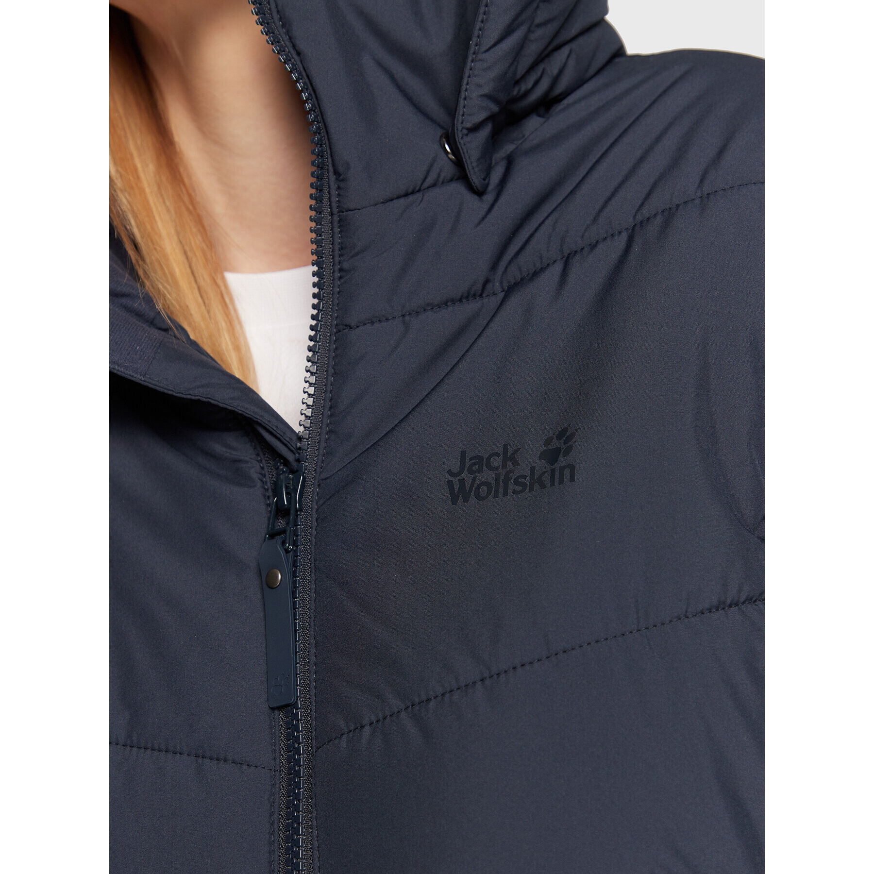 Jack Wolfskin Пухено яке North York 1205501 Тъмносин Regular Fit - Pepit.bg