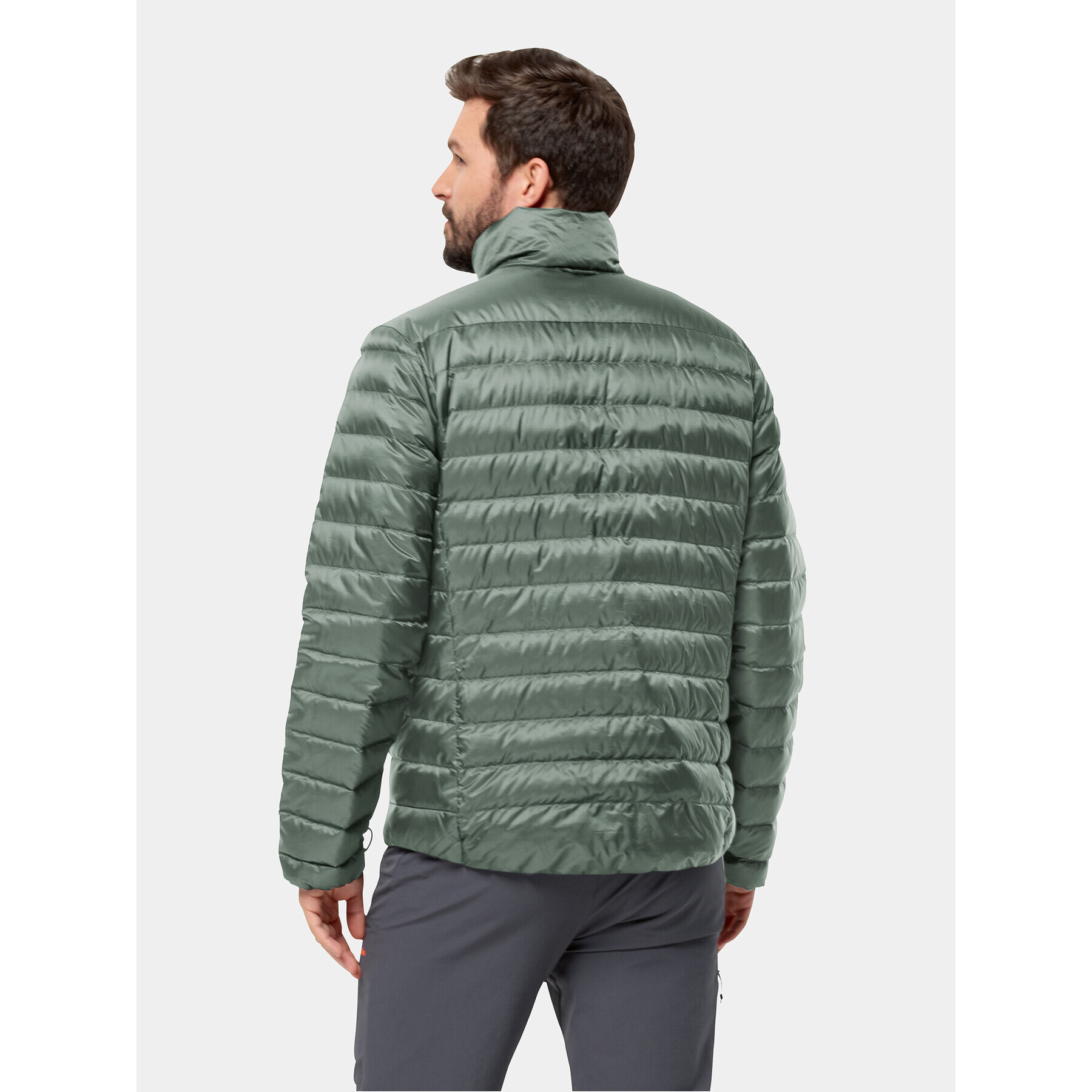 Jack Wolfskin Пухено яке Pilvi Down Jkt 1207701 Зелен Regular Fit - Pepit.bg