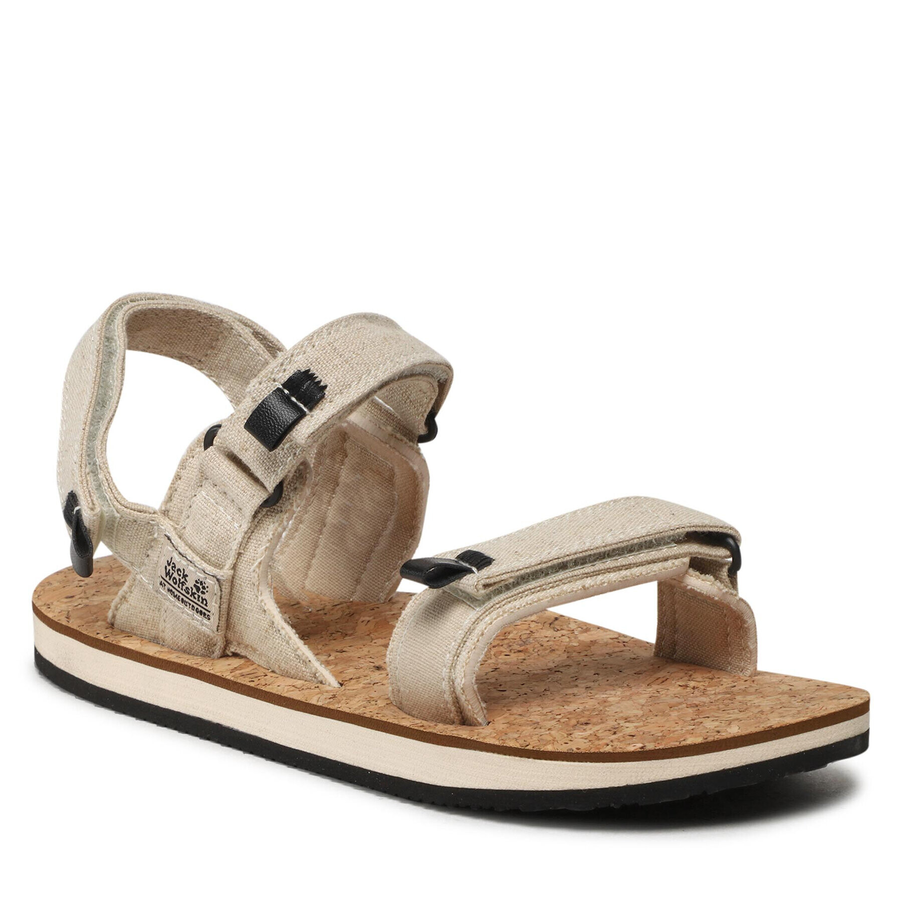 Jack Wolfskin Сандали Ecostride 2 Sandal W 4051771 Бежов - Pepit.bg