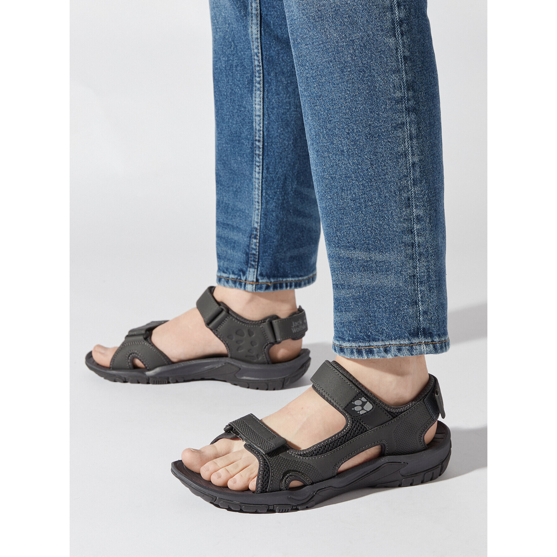 Jack Wolfskin Сандали Lakewood Cruise Sandal M 409011 Сив - Pepit.bg