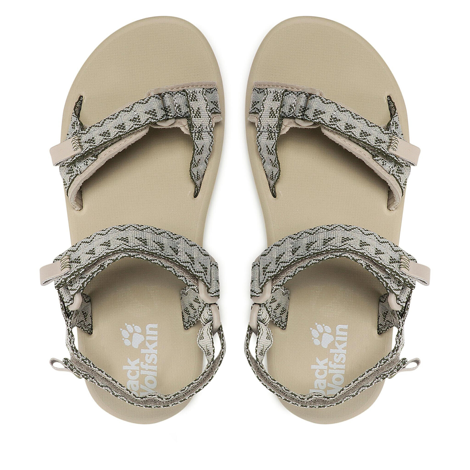 Jack Wolfskin Сандали Outfresh Sandal W 4039461 Сив - Pepit.bg
