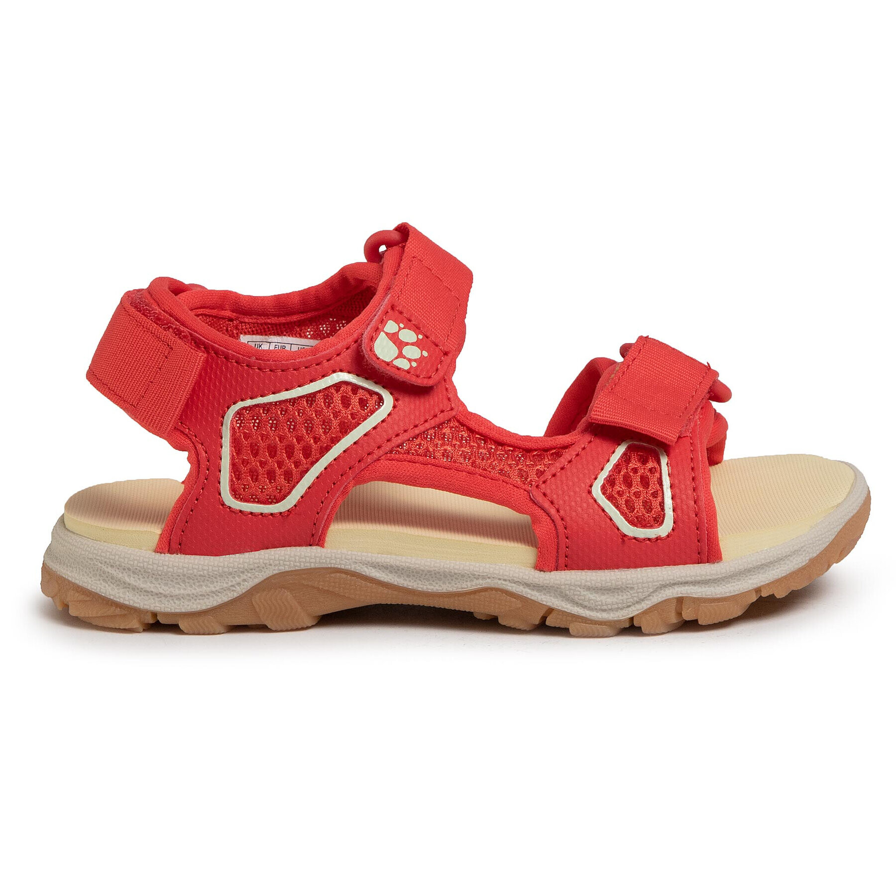 Jack Wolfskin Сандали Taraco Beach Sandal K 4039531 S Червен - Pepit.bg