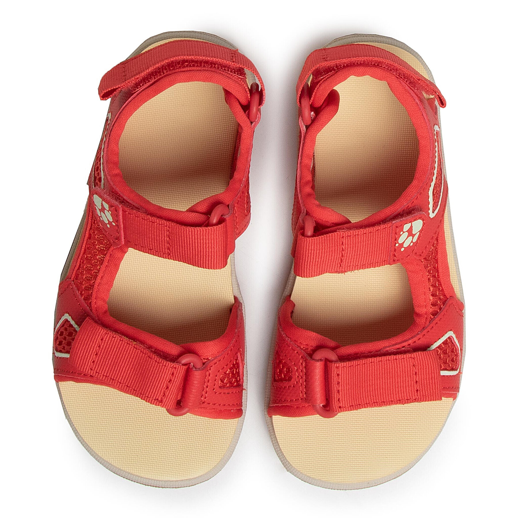 Jack Wolfskin Сандали Taraco Beach Sandal K 4039531 S Червен - Pepit.bg