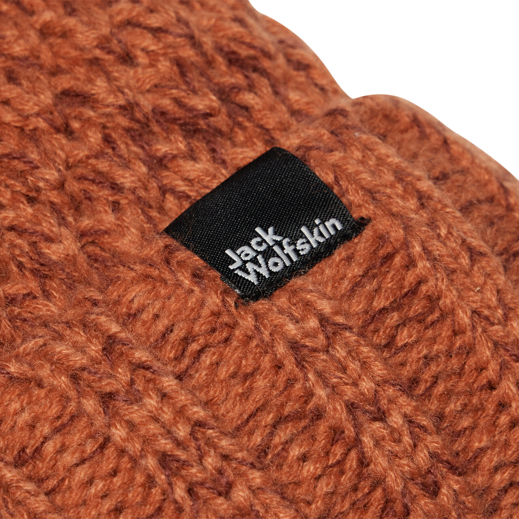 Jack Wolfskin Шапка Highloft Knit 1908011 Оранжев - Pepit.bg