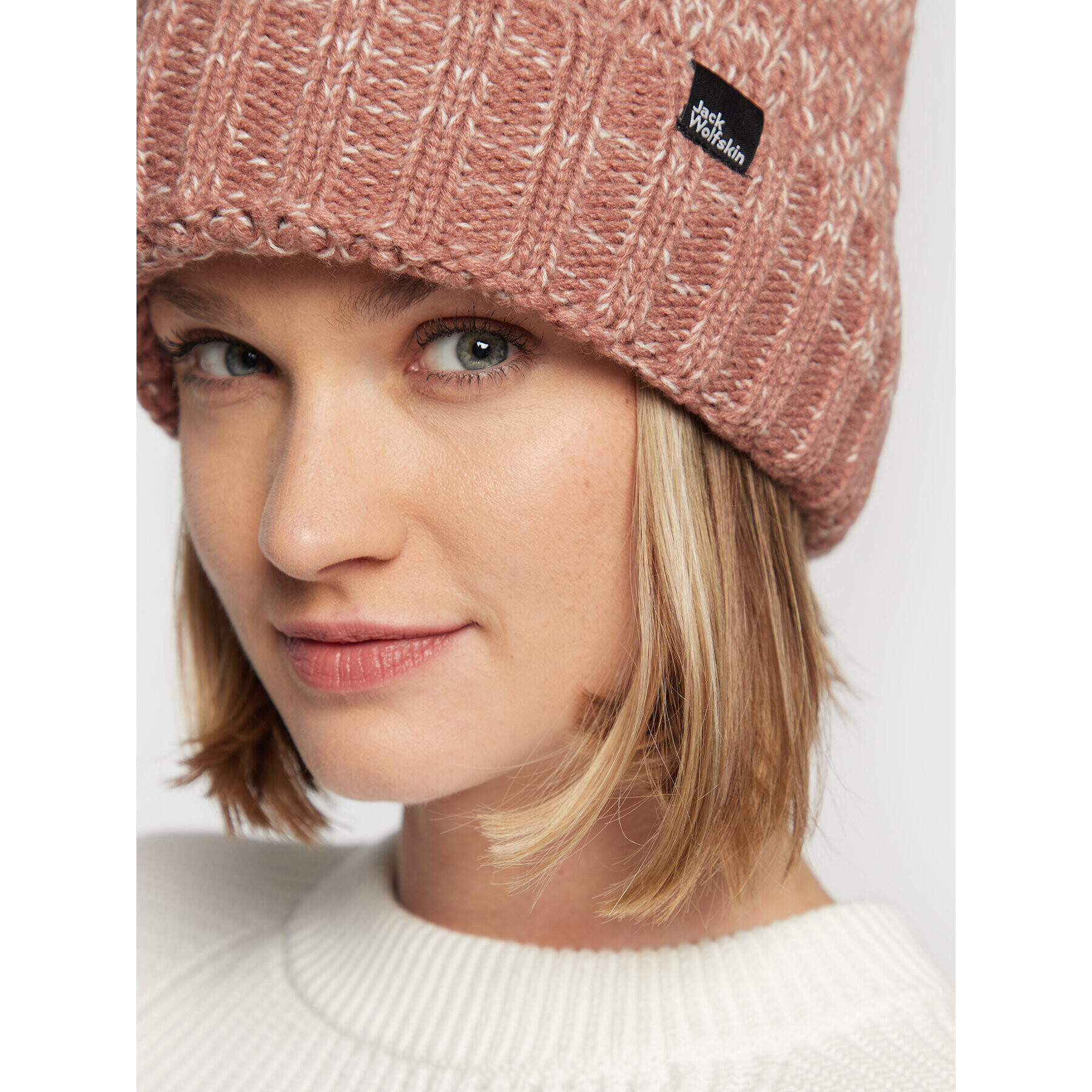 Jack Wolfskin Шапка Highloft Knit 1908011 Розов - Pepit.bg
