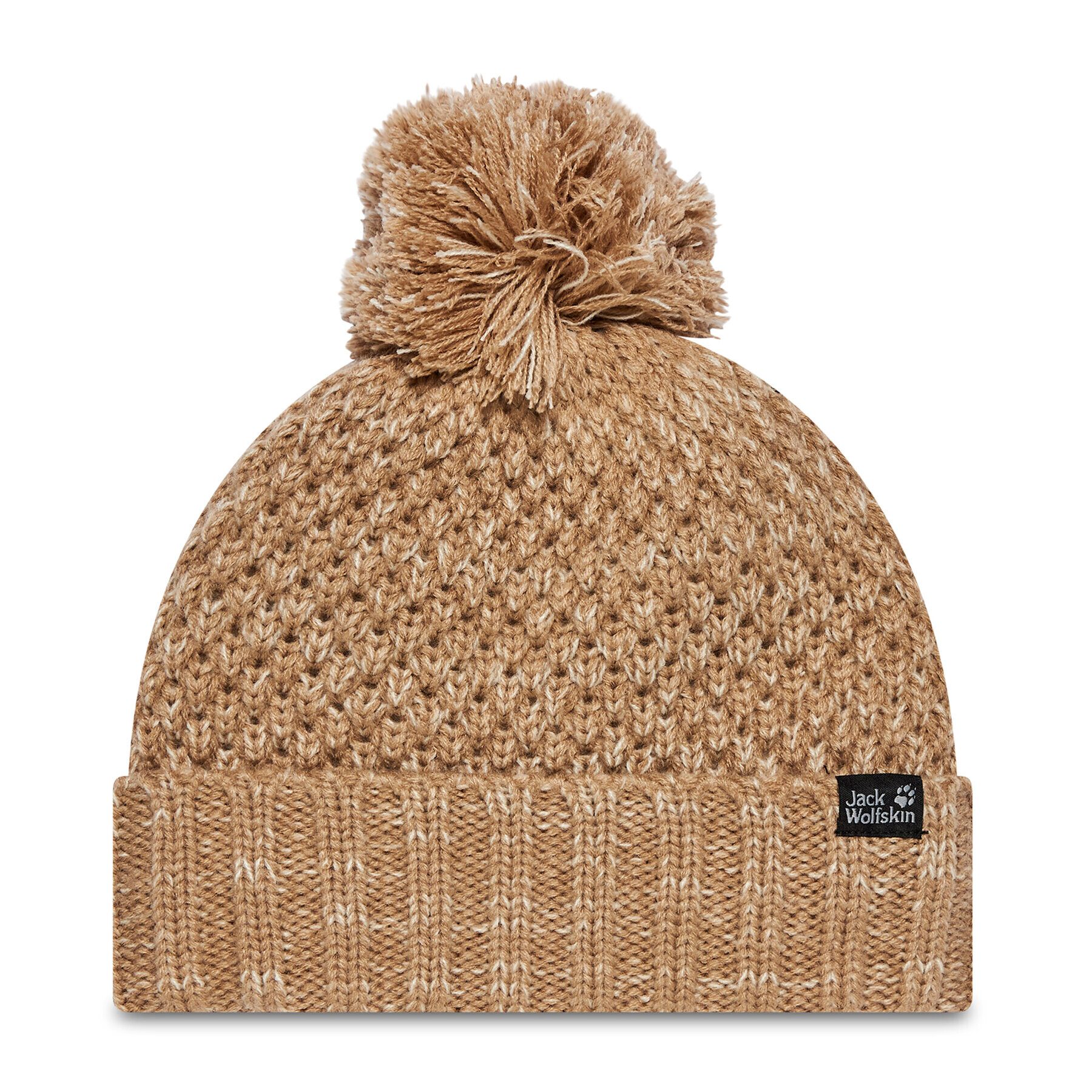 Jack Wolfskin Шапка Highloft Knit Cap 1908011-5020002 Бежов - Pepit.bg