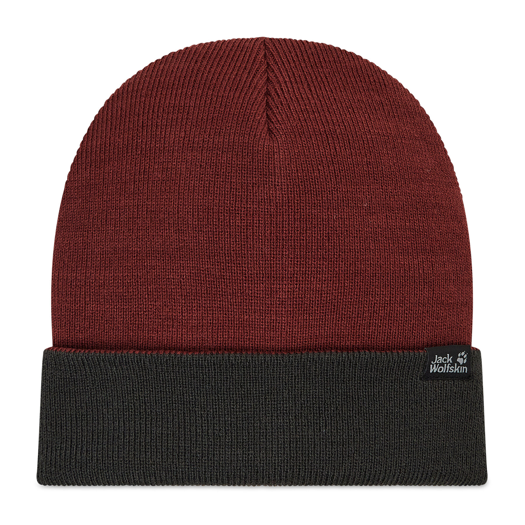 Jack Wolfskin Шапка Rib Hat 1903891-2185 Бордо - Pepit.bg