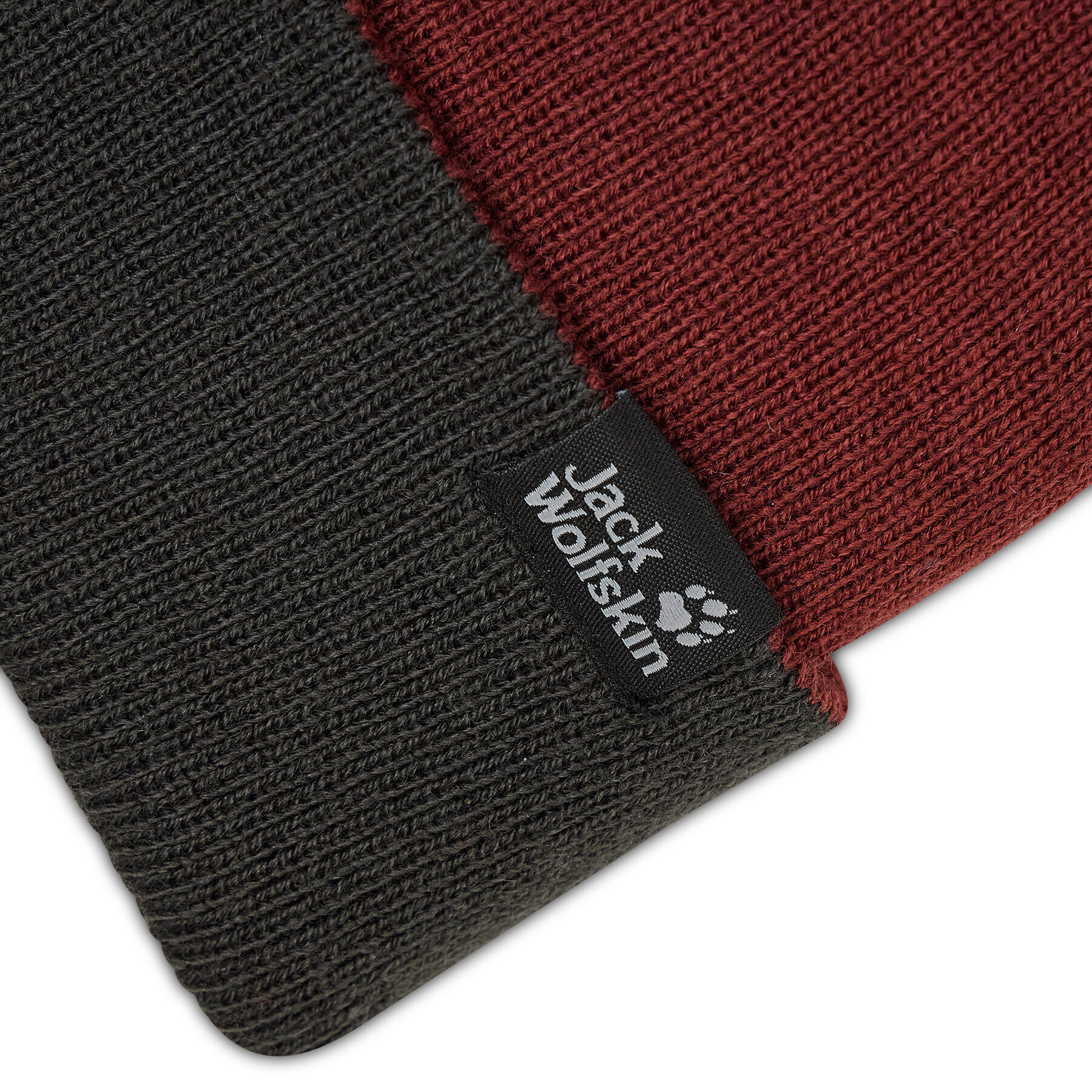 Jack Wolfskin Шапка Rib Hat 1903891-2185 Бордо - Pepit.bg