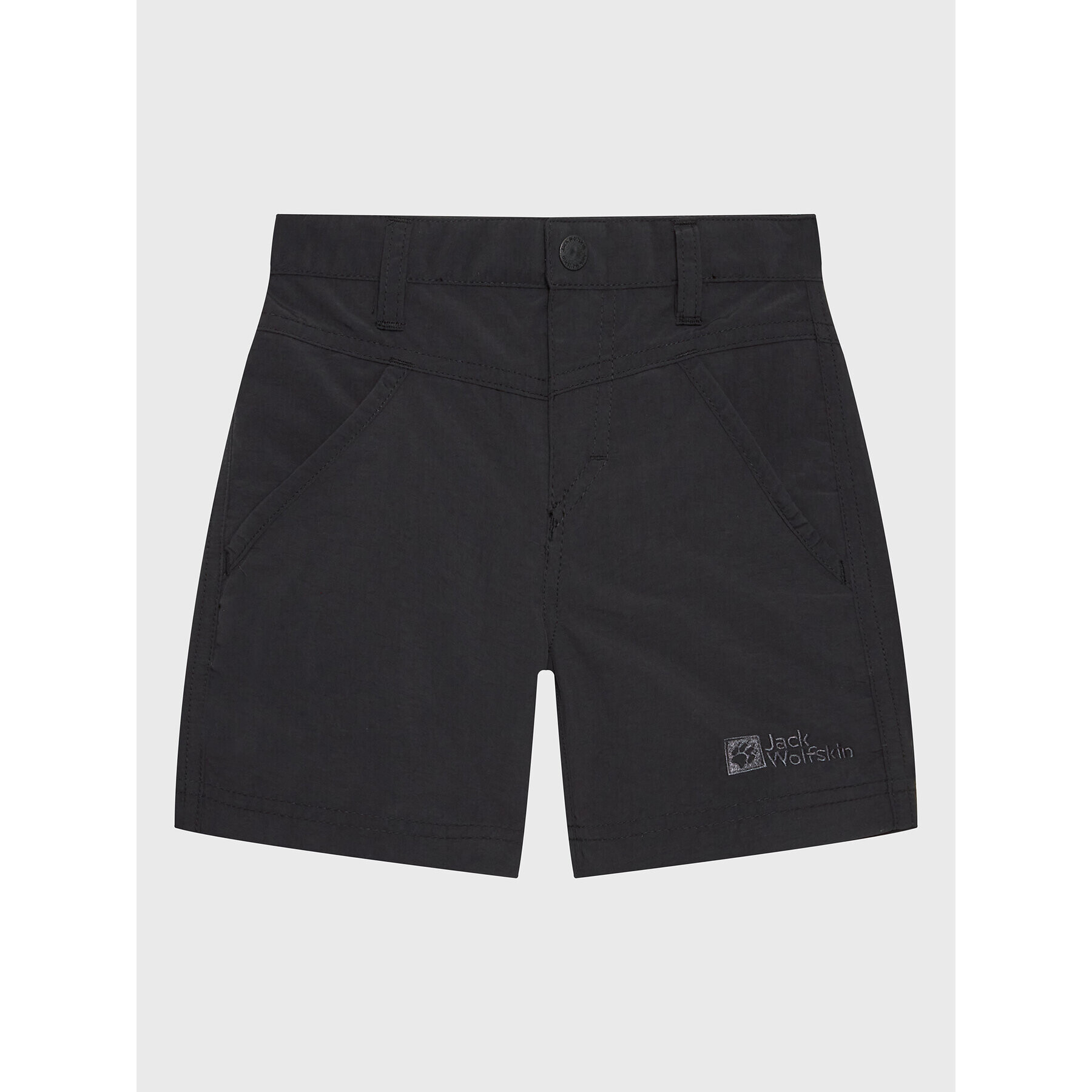 Jack Wolfskin Шорти от плат Sun 1605614 M Черен Regular Fit - Pepit.bg