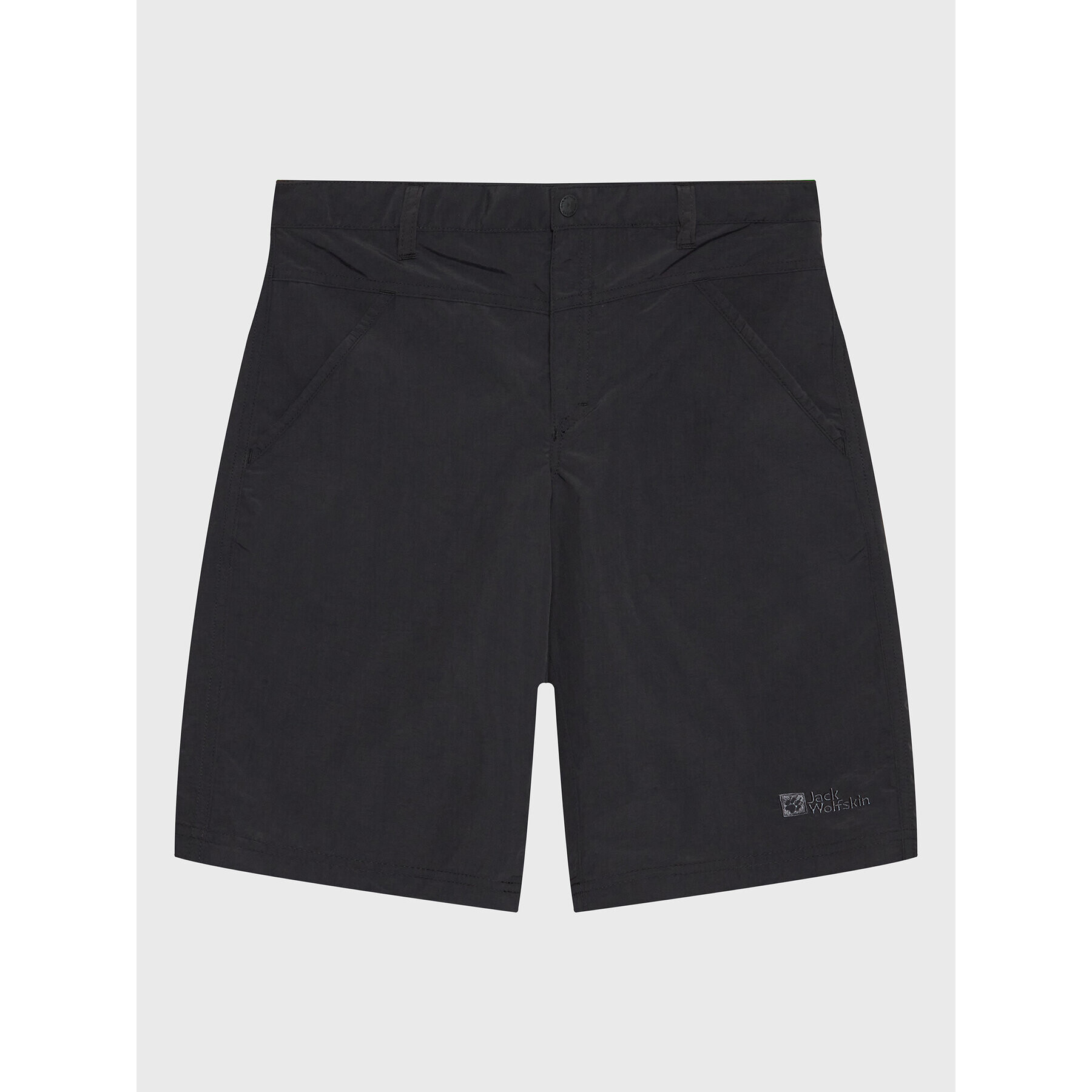 Jack Wolfskin Шорти от плат Sun 1605614 S Черен Regular Fit - Pepit.bg
