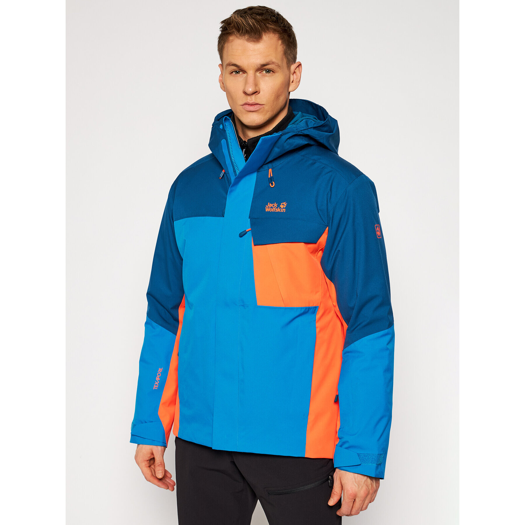 Jack Wolfskin Скиорско яке Sun Peaks 1113401 Син Regular Fit - Pepit.bg