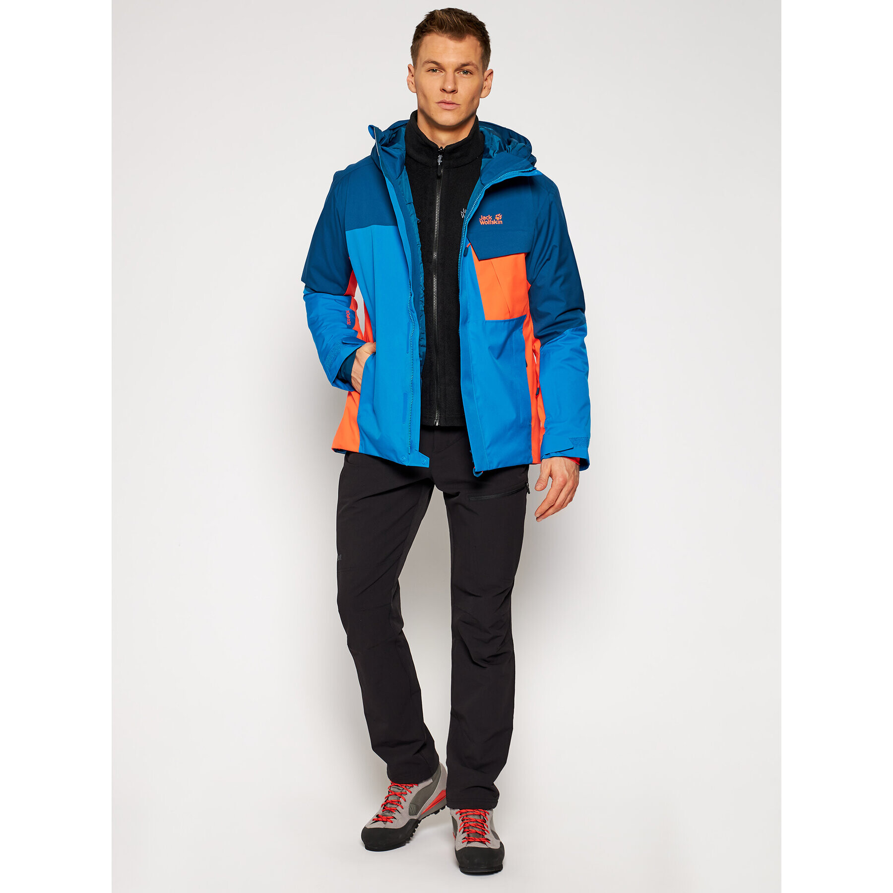Jack Wolfskin Скиорско яке Sun Peaks 1113401 Син Regular Fit - Pepit.bg