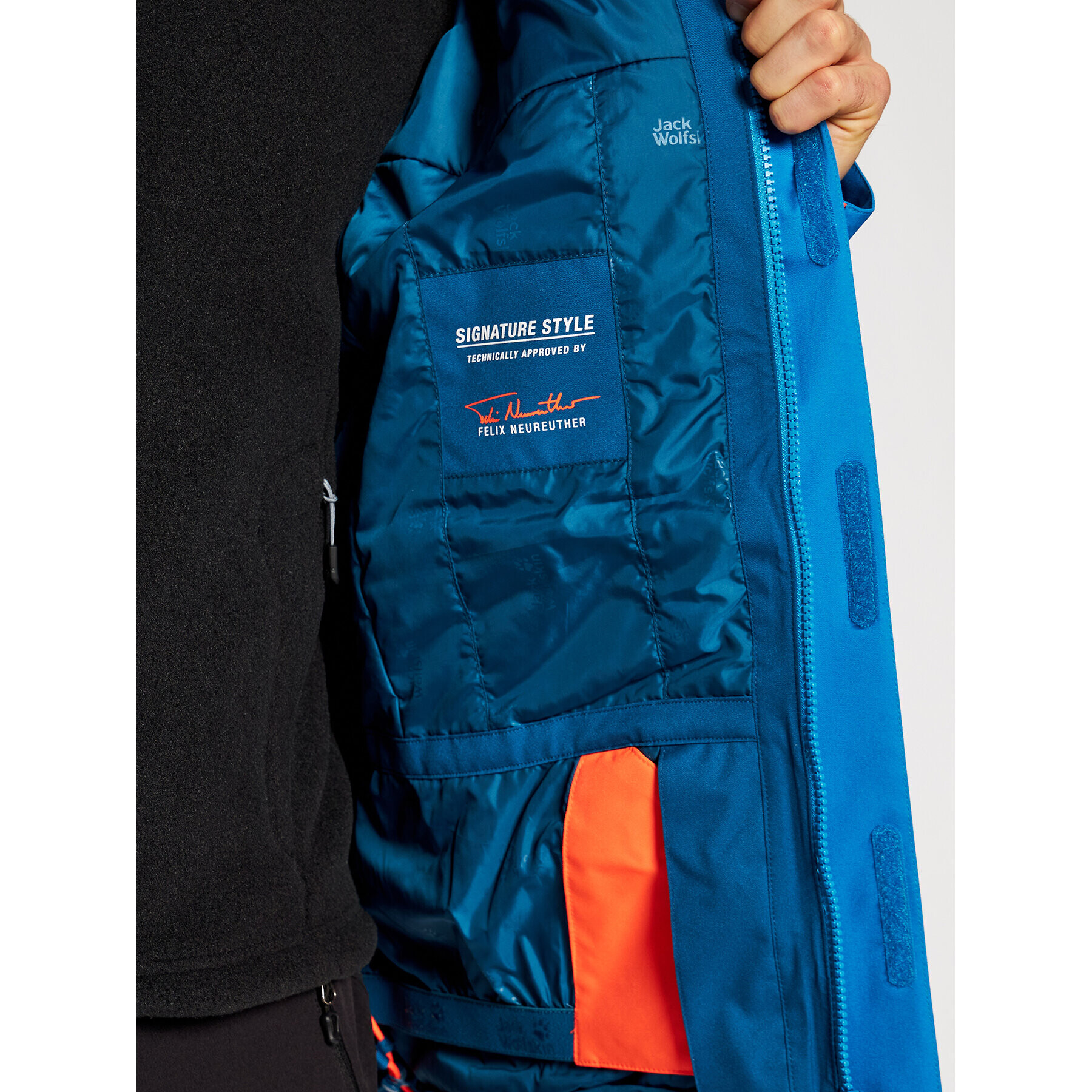 Jack Wolfskin Скиорско яке Sun Peaks 1113401 Син Regular Fit - Pepit.bg