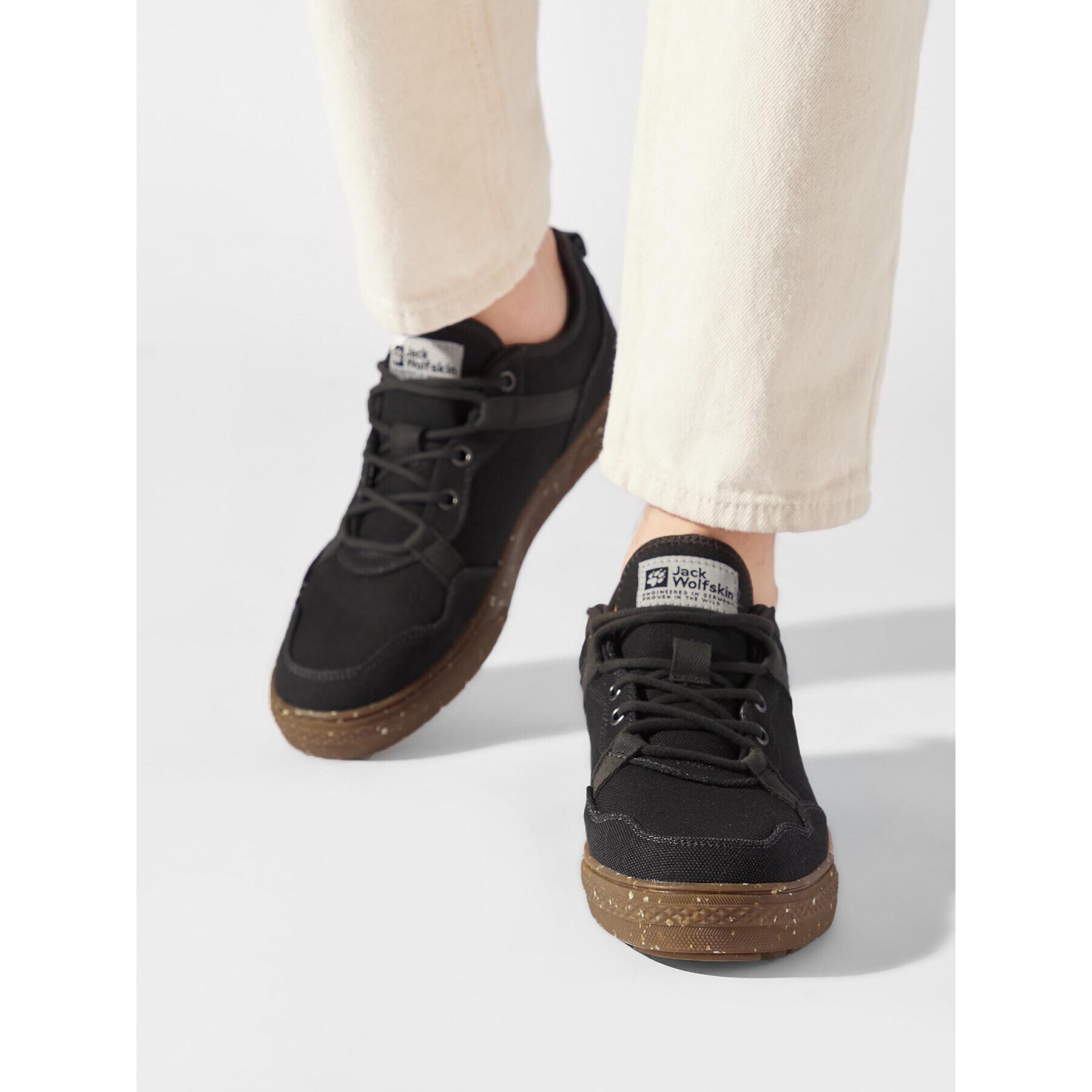 Jack Wolfskin Сникърси Ecostride 3 Low M 4051792 Сив - Pepit.bg