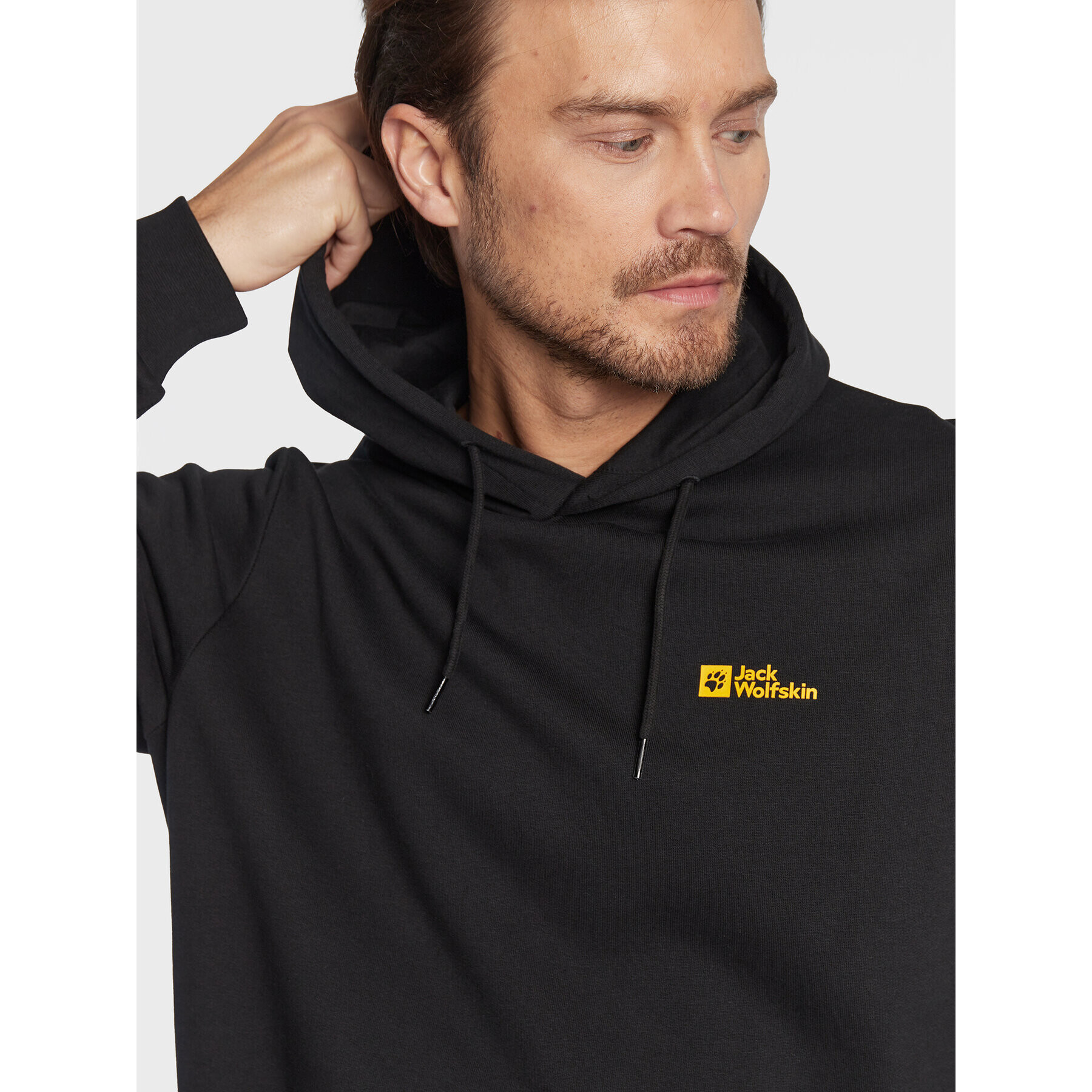 Jack Wolfskin Суитшърт Essential 1710222 Черен Regular Fit - Pepit.bg