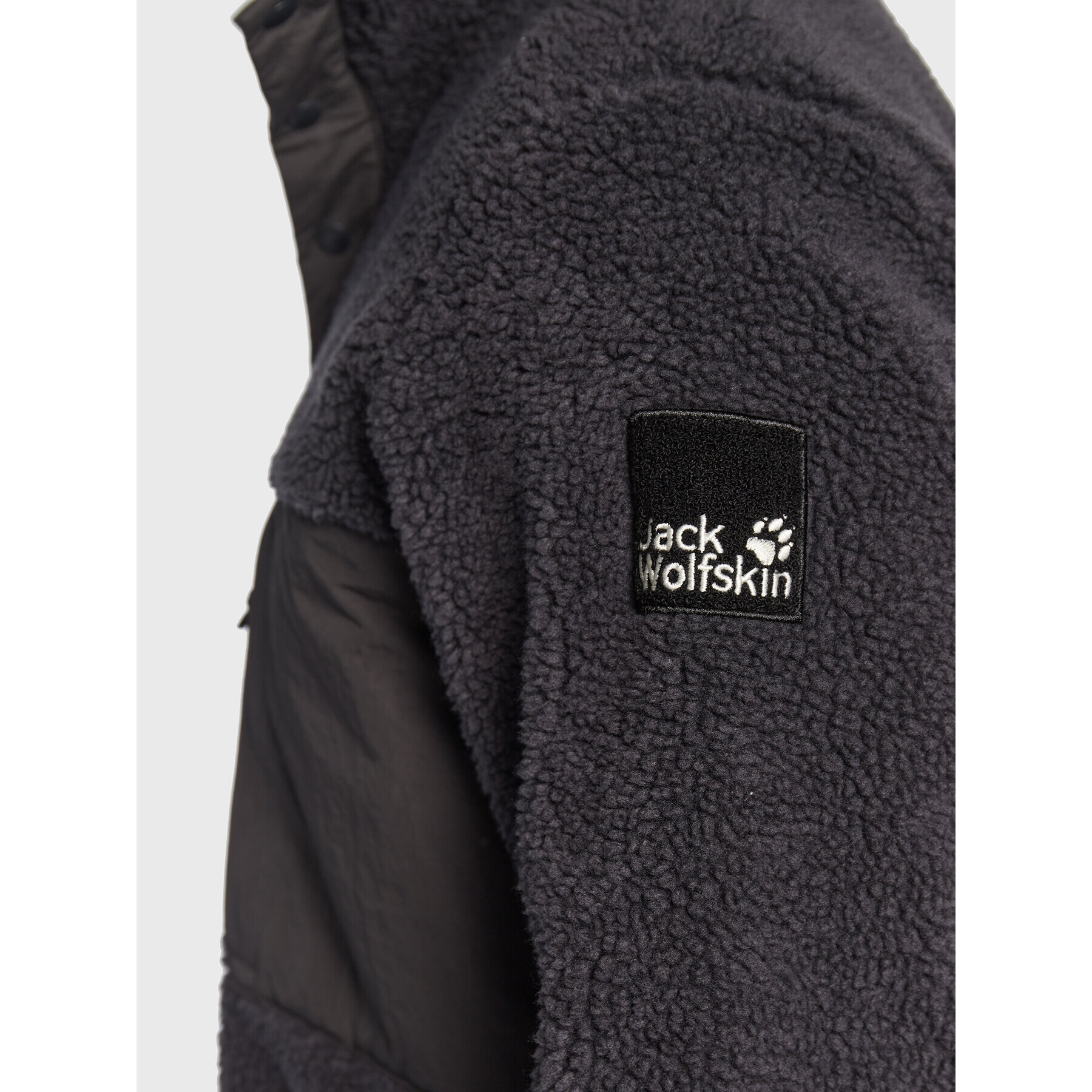 Jack Wolfskin Суитшърт Pank Snap 1710601 Сив Regular Fit - Pepit.bg