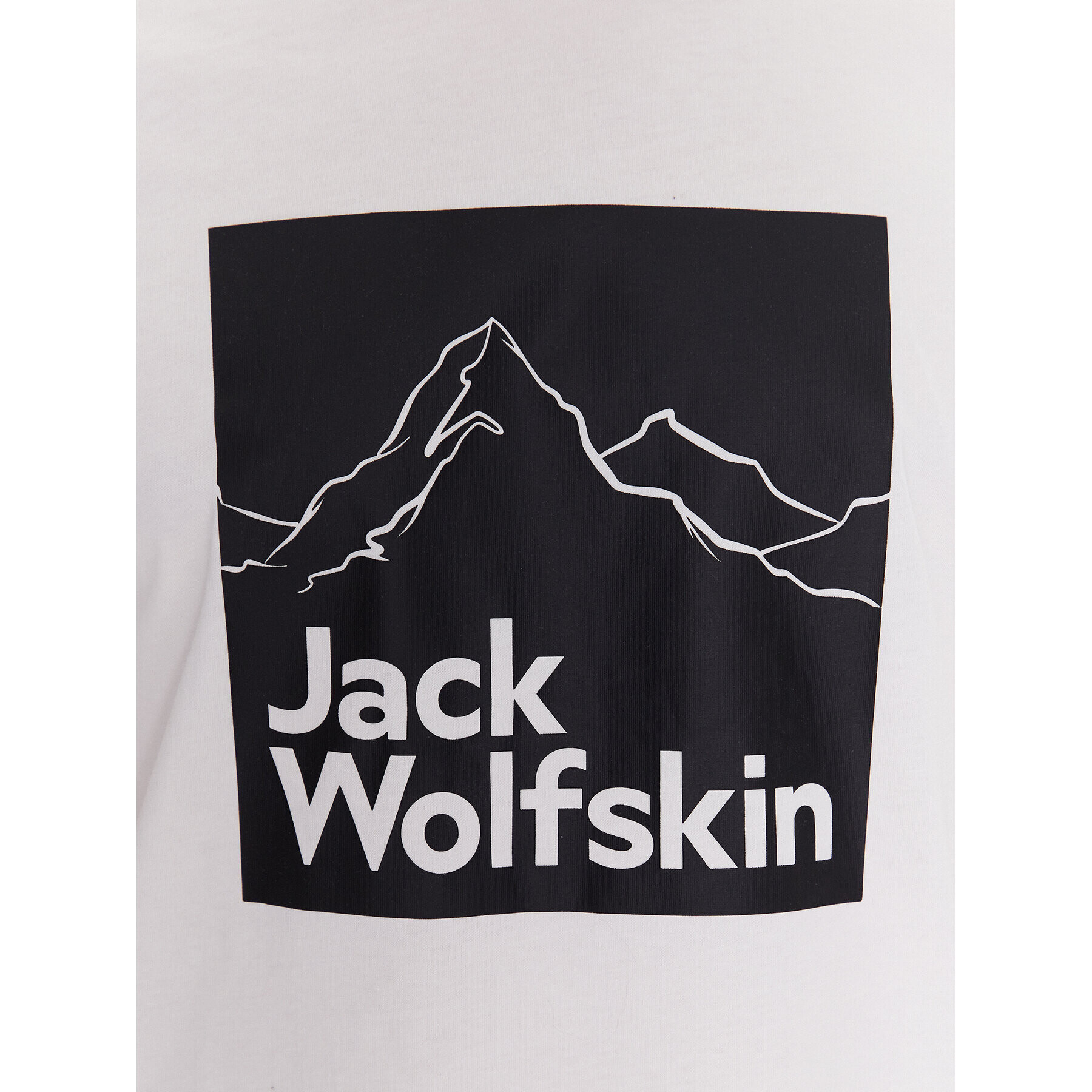 Jack Wolfskin Тишърт Brand 1809021 Бежов Regular Fit - Pepit.bg