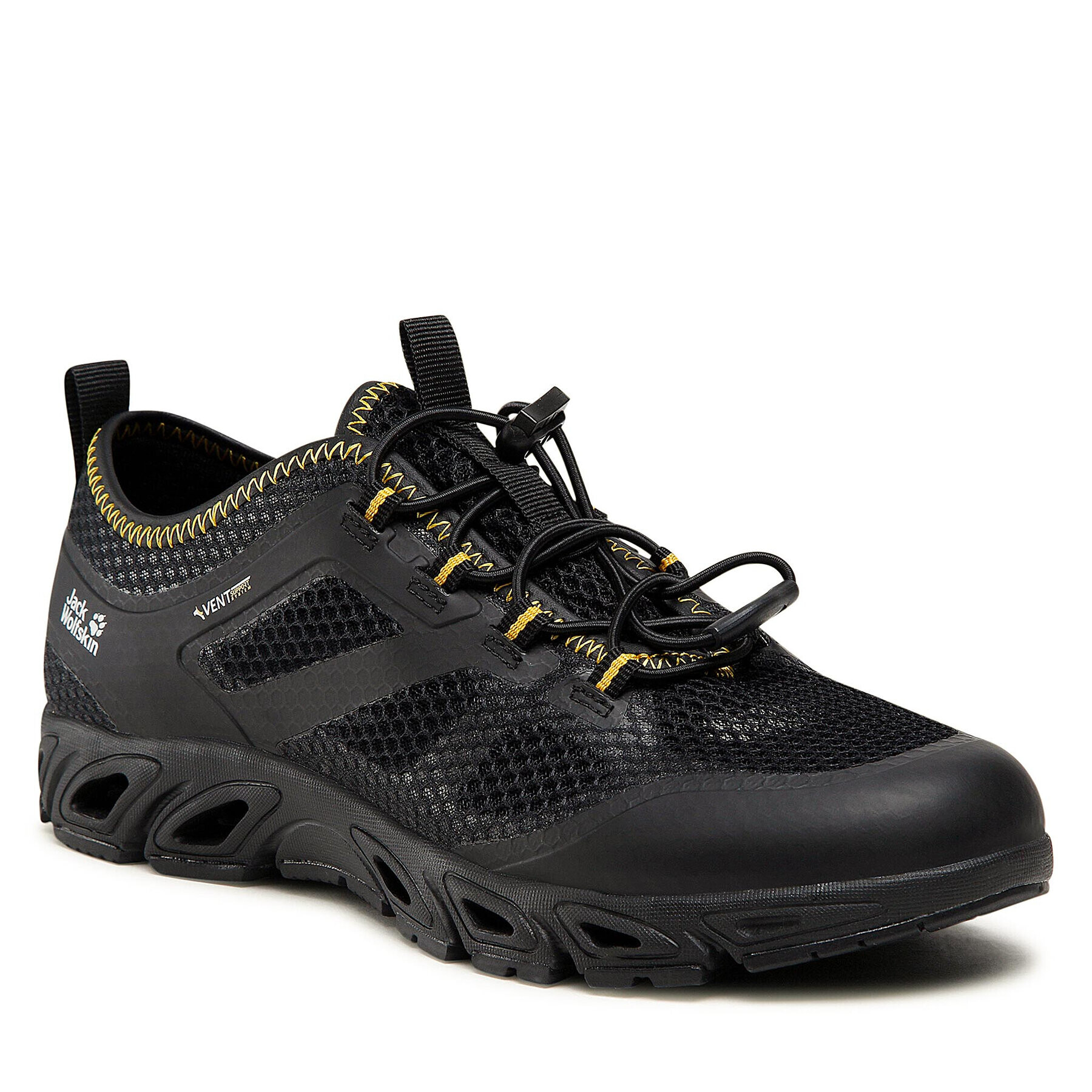 Jack Wolfskin Туристически Breezer Vent Low M 4050131 Черен - Pepit.bg