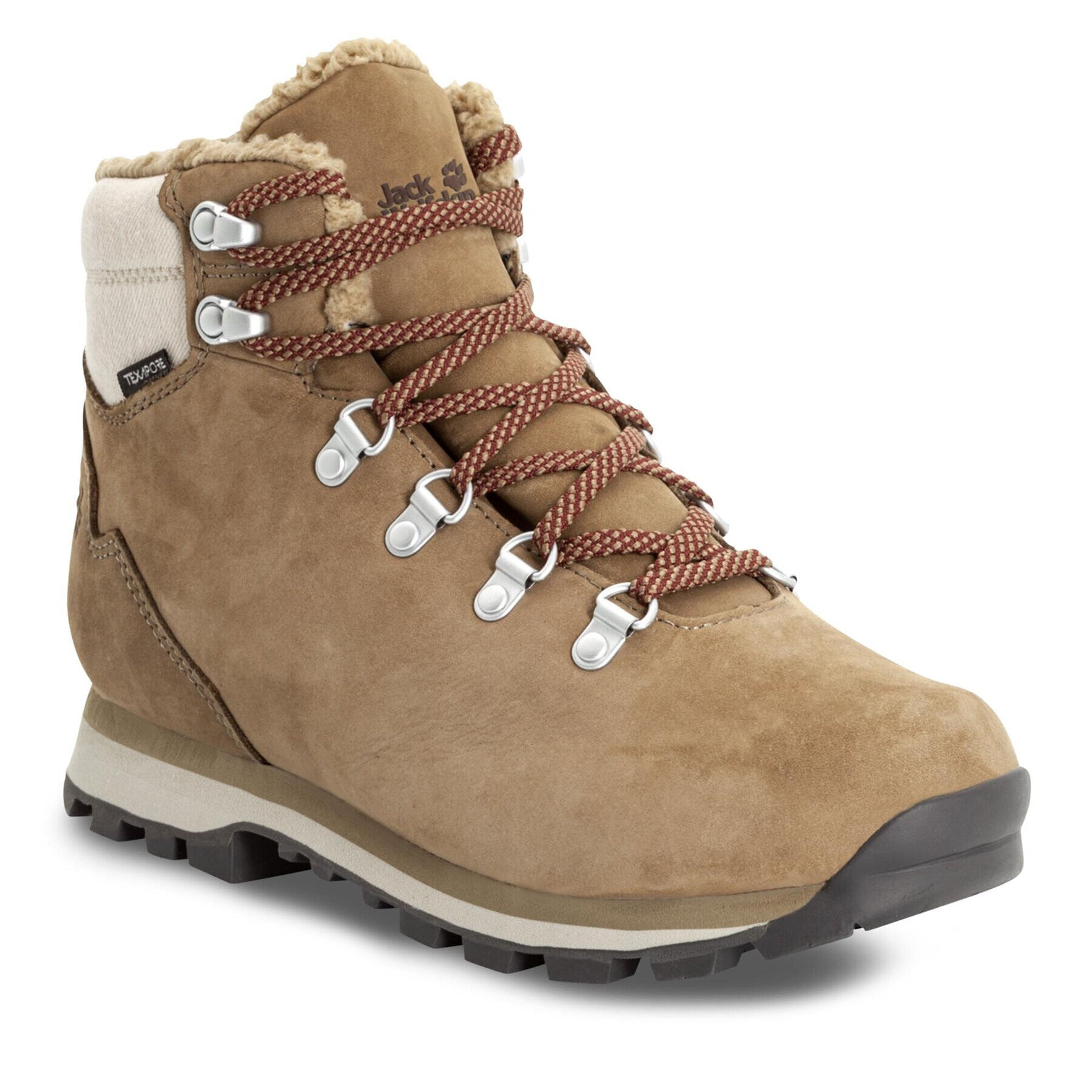 Jack Wolfskin Туристически oбувки Thunder Bay Texapore Mid W 4053681 Кафяв - Pepit.bg