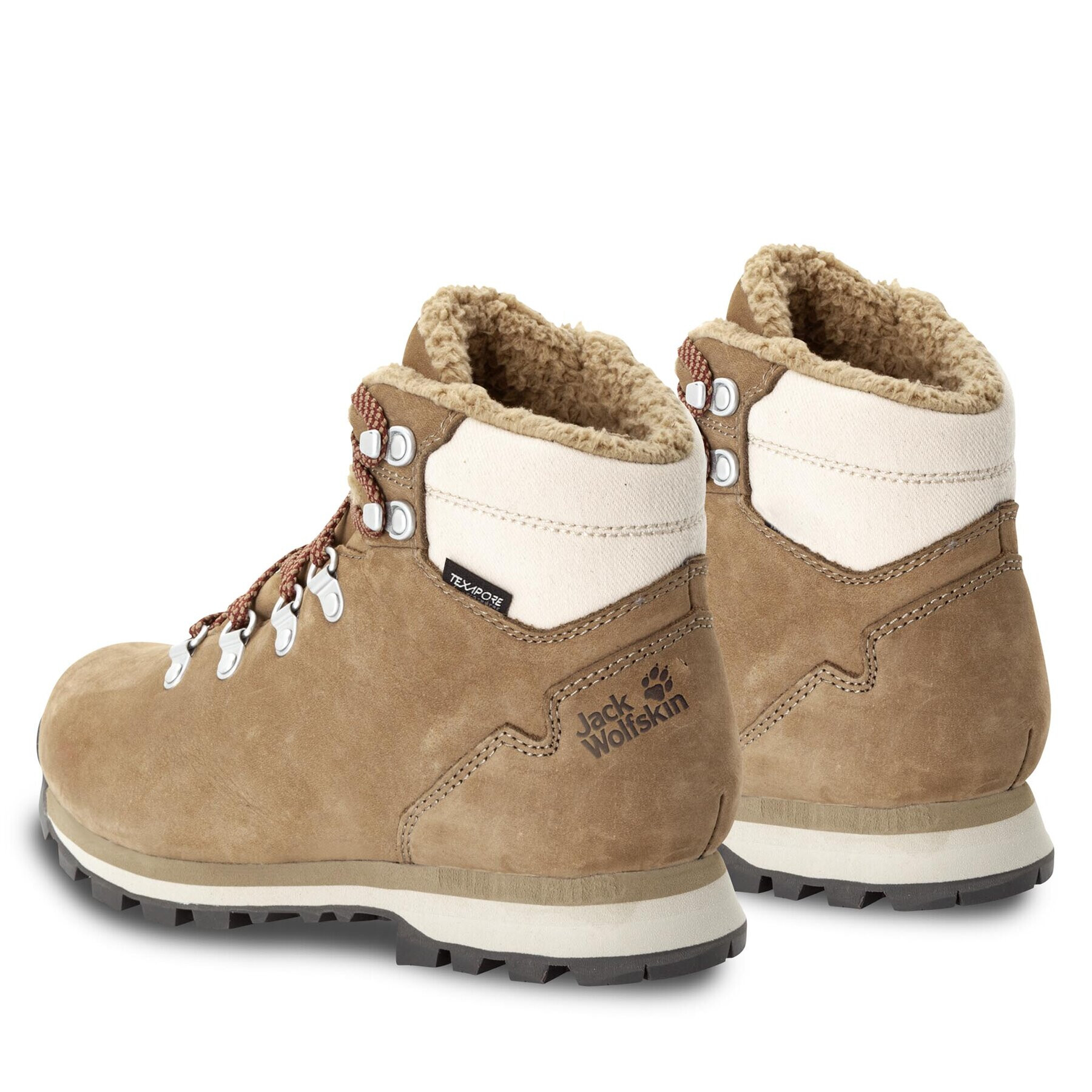 Jack Wolfskin Туристически oбувки Thunder Bay Texapore Mid W 4053681 Кафяв - Pepit.bg